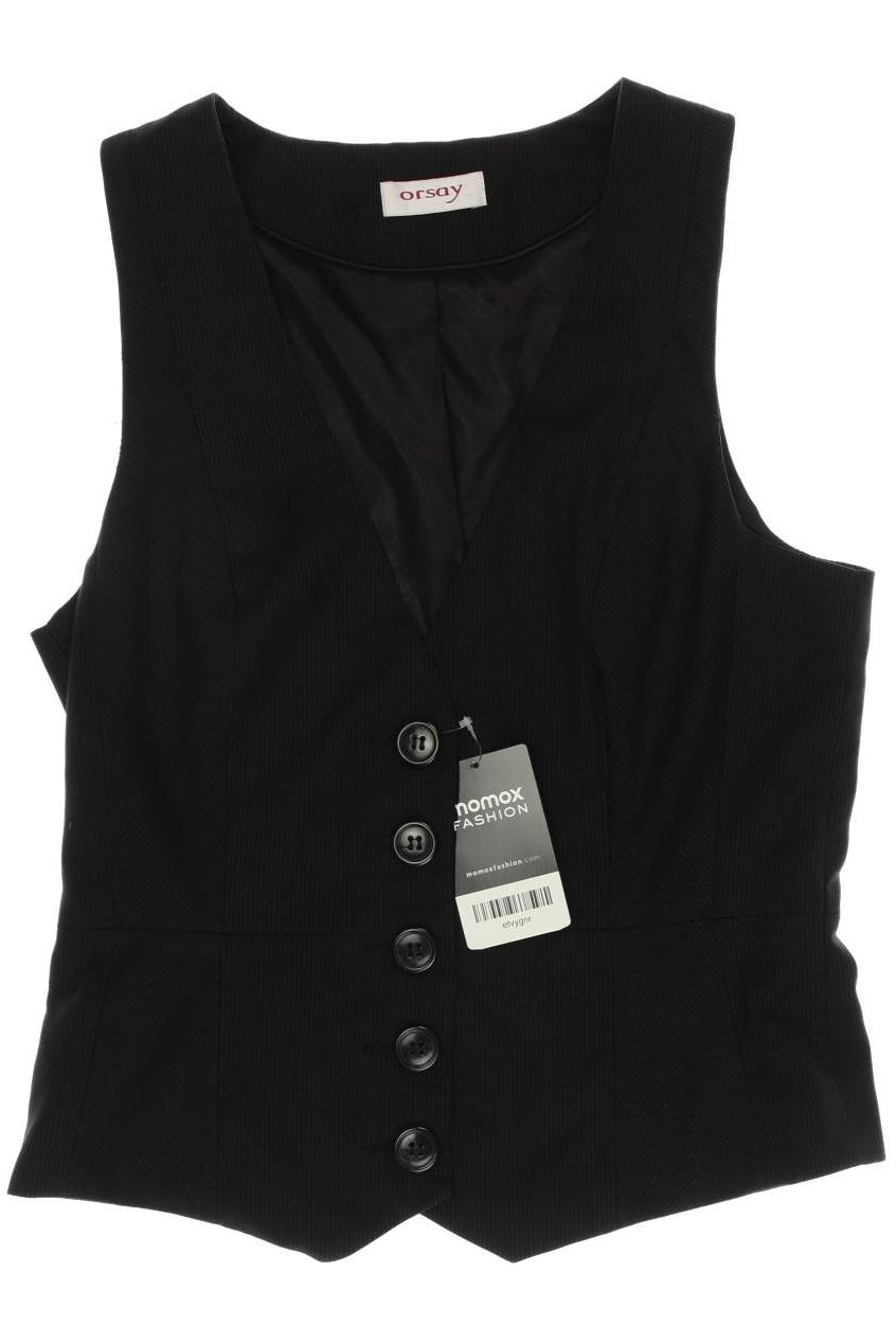 

Orsay Damen Weste, schwarz, Gr. 36