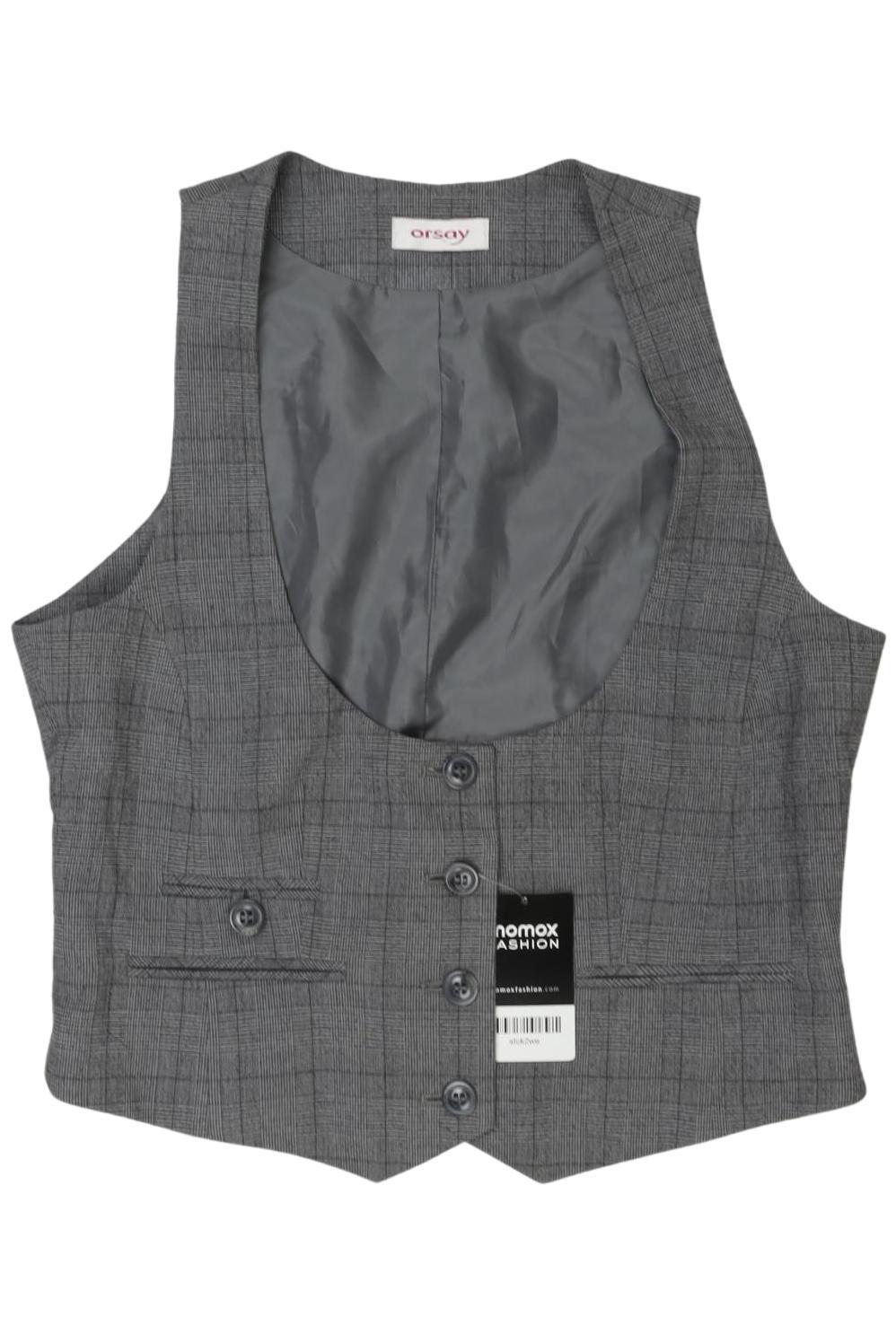 

Orsay Damen Weste, grau, Gr. 36