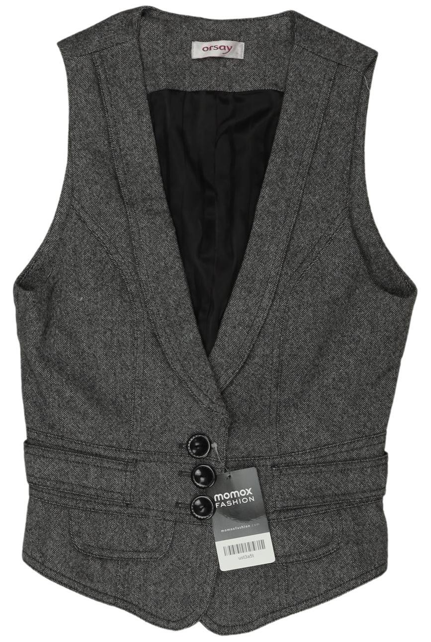 

Orsay Damen Weste, grau, Gr. 34