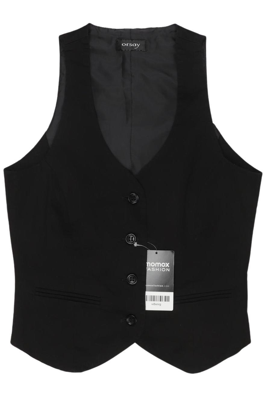 

Orsay Damen Weste, schwarz, Gr. 32