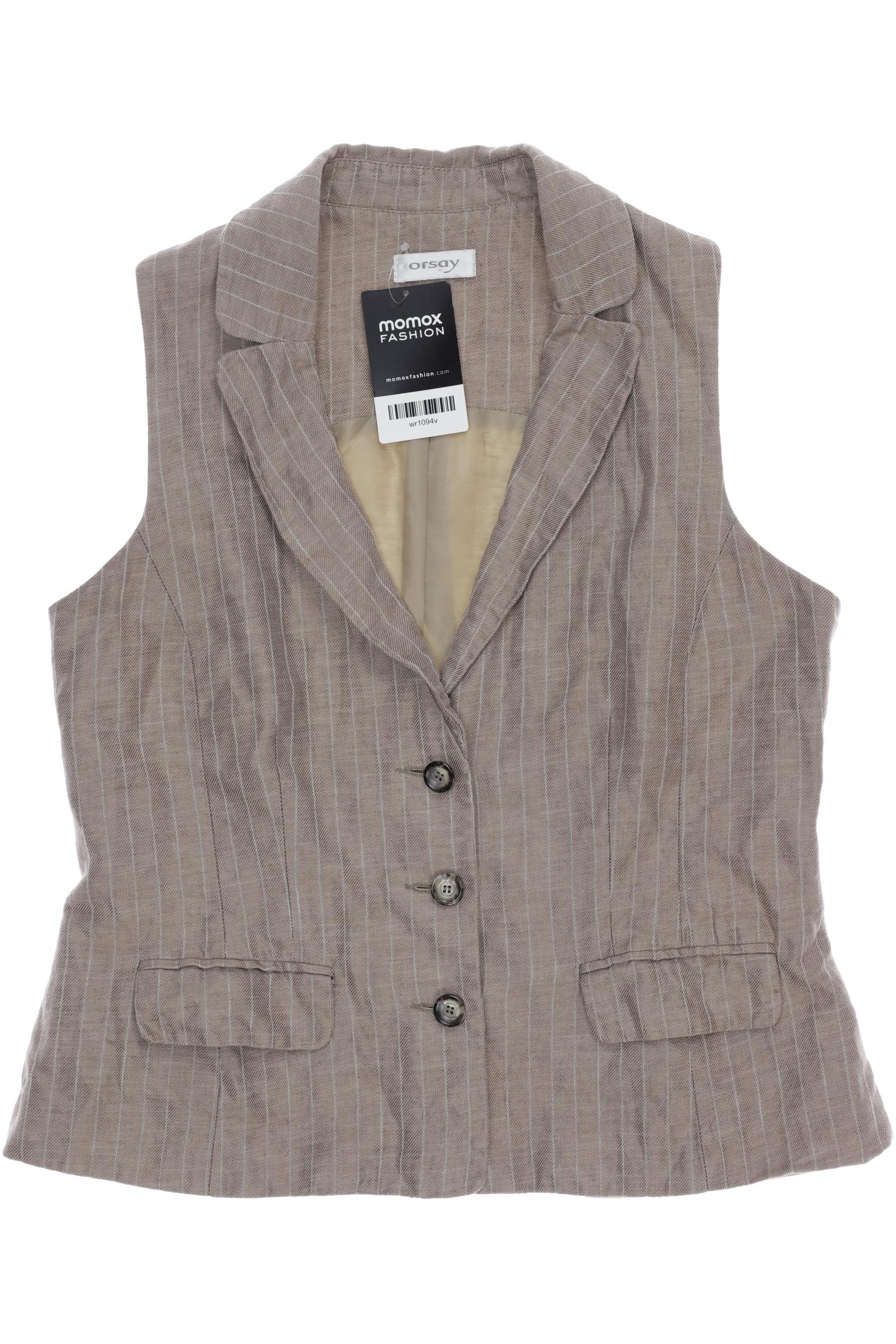 

Orsay Damen Weste, beige, Gr. 34