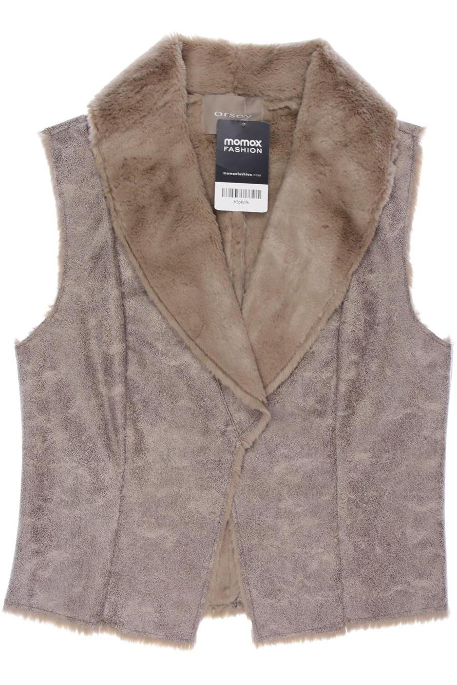 

Orsay Damen Weste, beige, Gr. 36