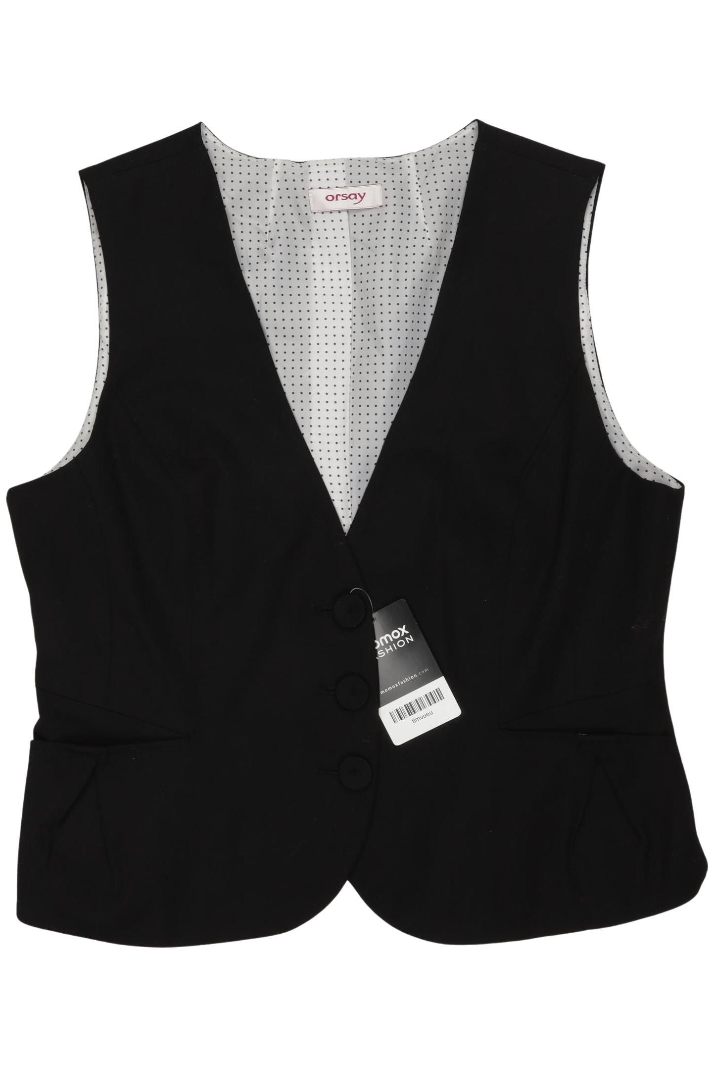 

Orsay Damen Weste, schwarz, Gr. 38