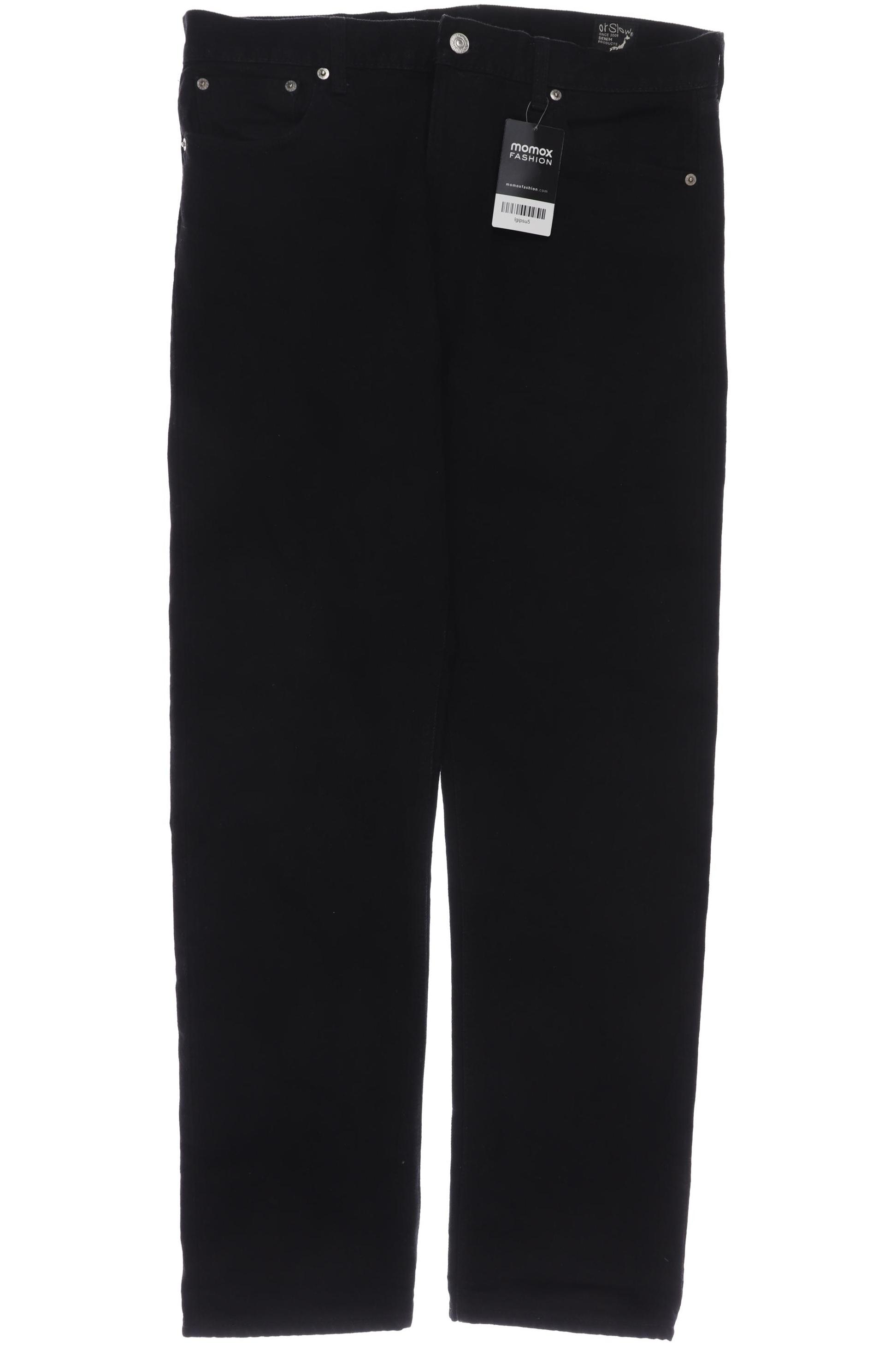 

orSlow Herren Jeans, schwarz, Gr. 0