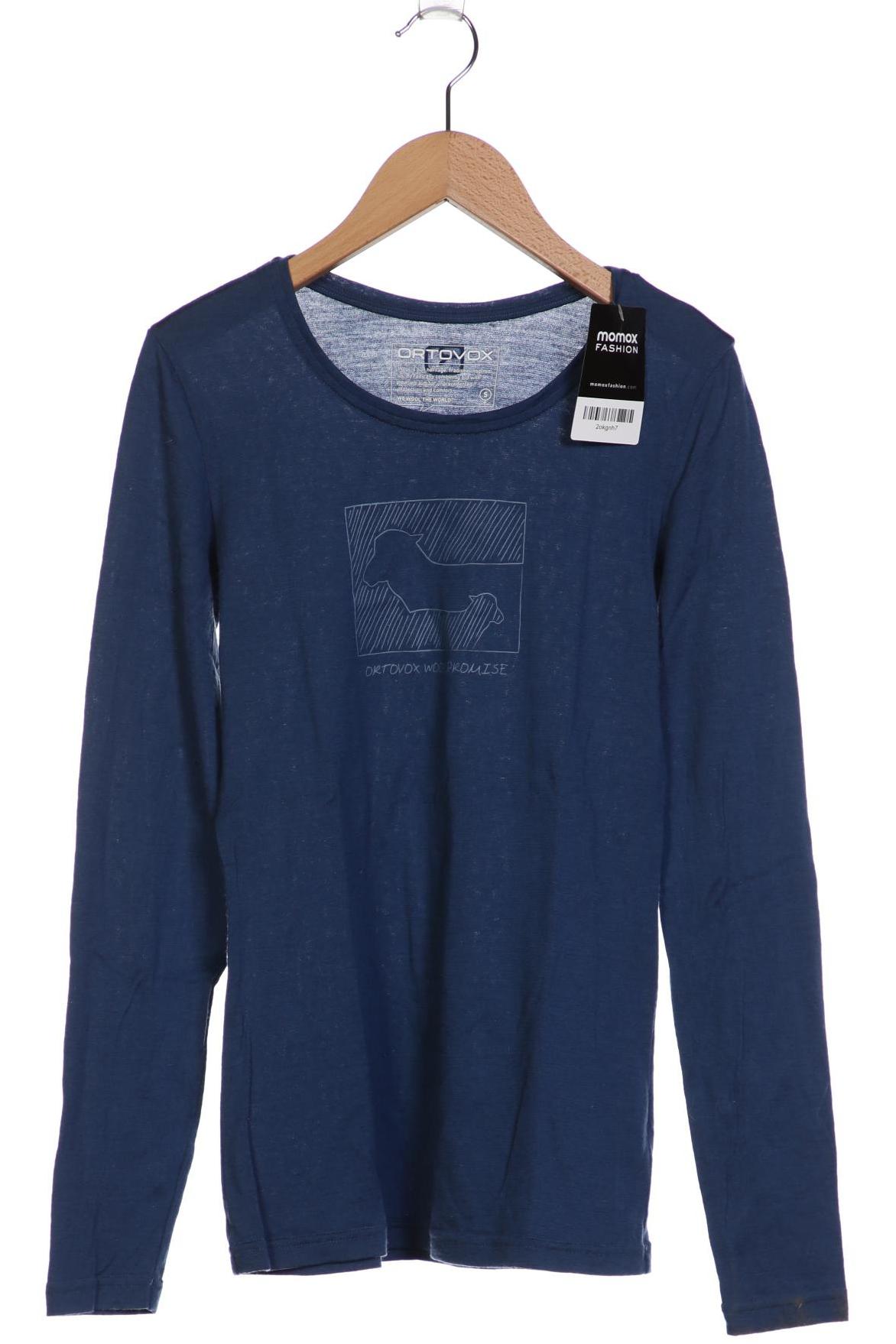 

Ortovox Damen Langarmshirt, blau, Gr. 36