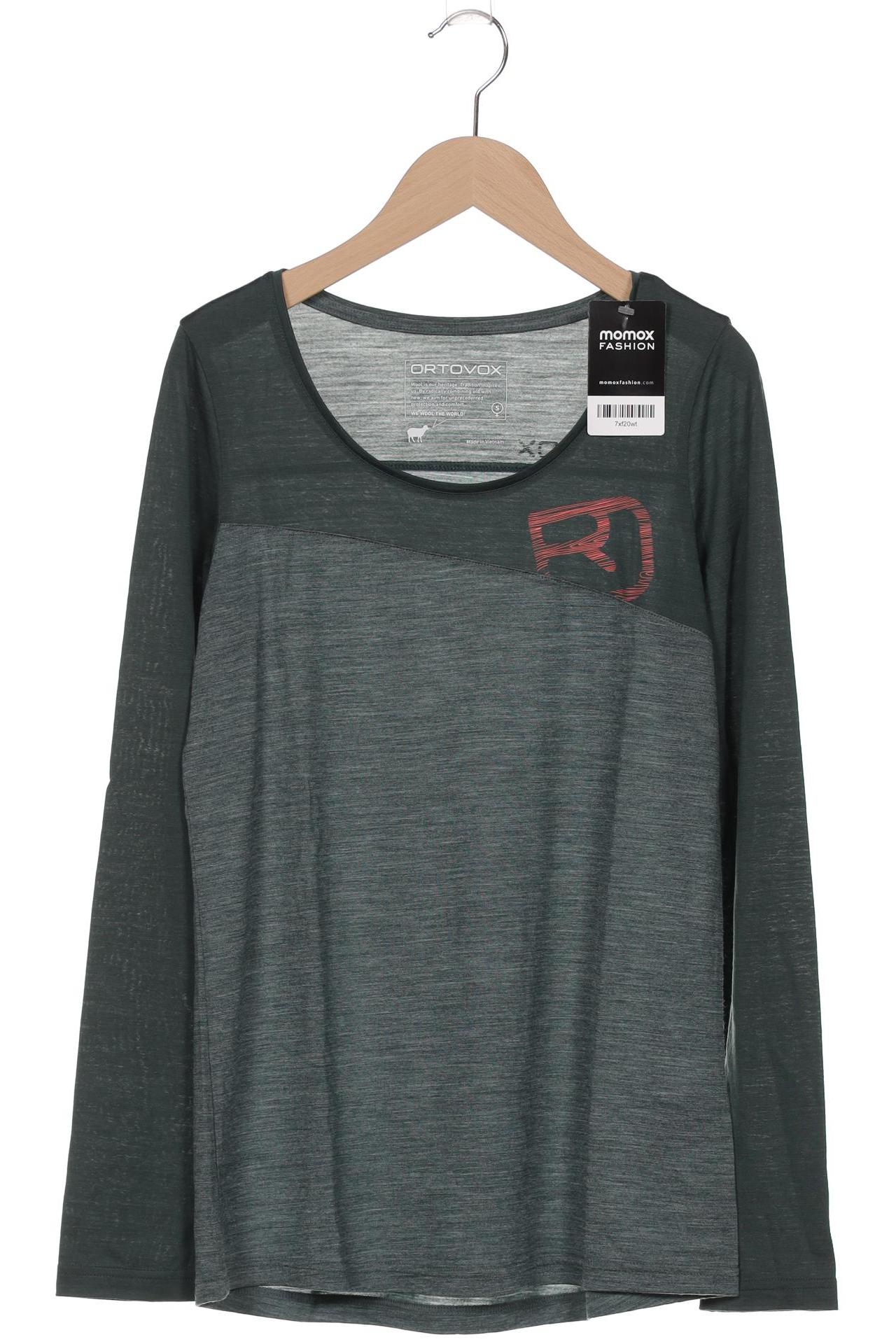 

Ortovox Damen Langarmshirt, grün, Gr. 36