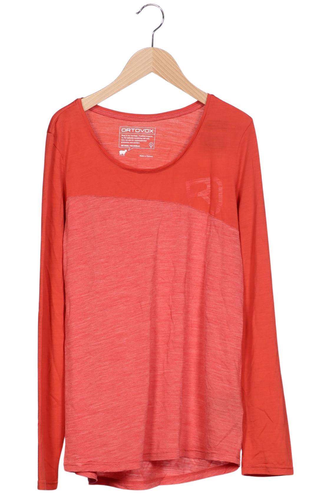 

Ortovox Damen Langarmshirt, rot, Gr. 42