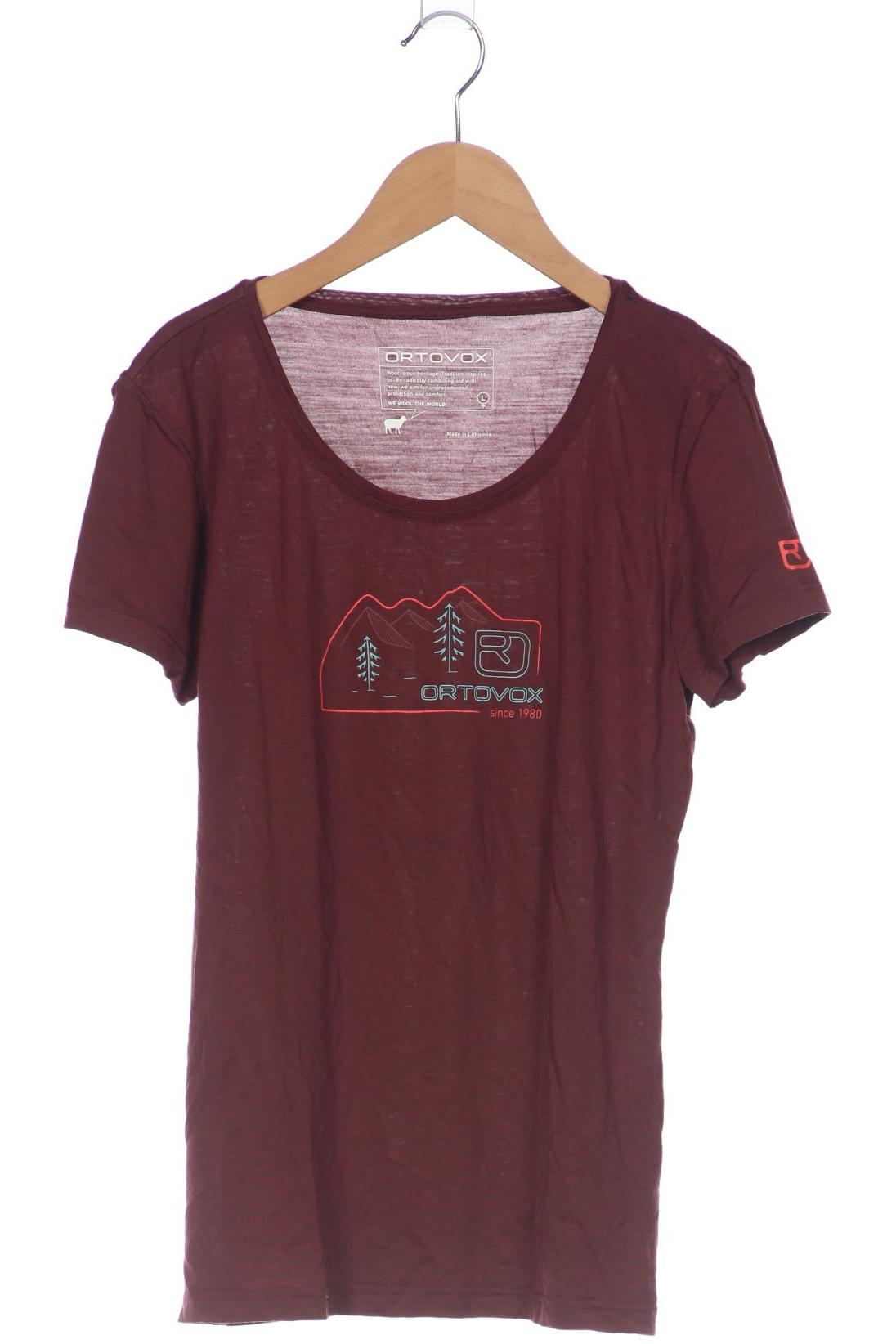 

Ortovox Damen T-Shirt, bordeaux, Gr. 42