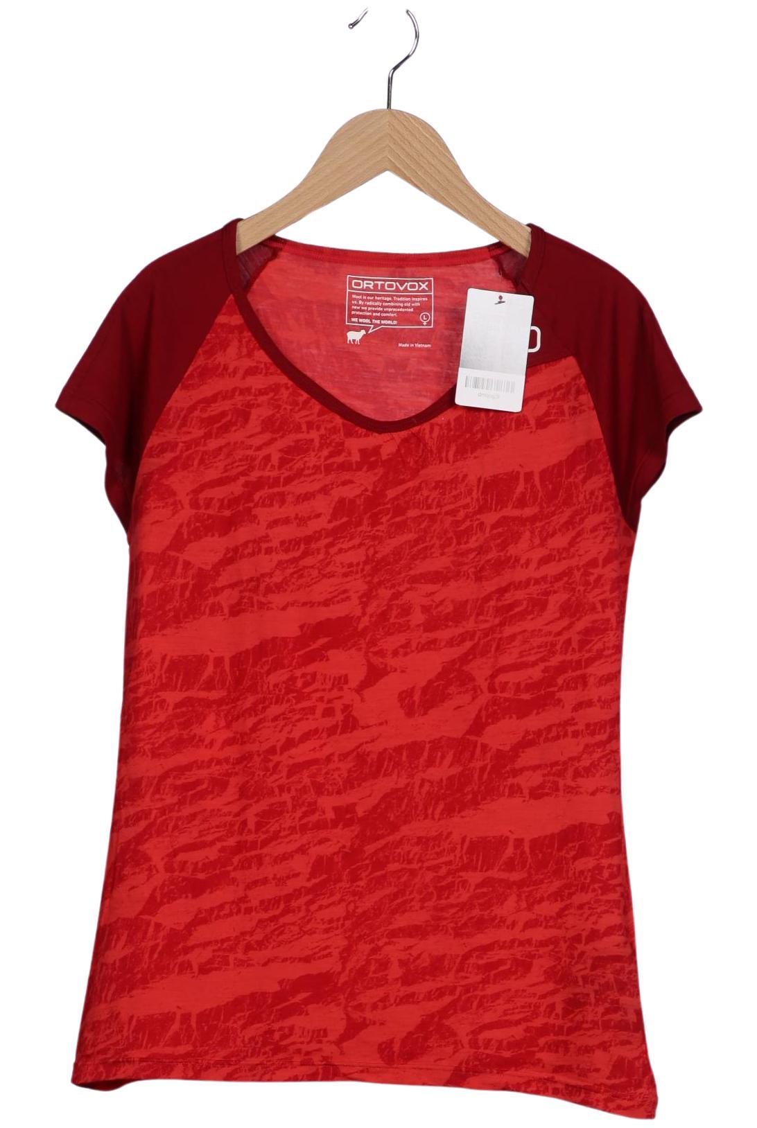 

Ortovox Damen T-Shirt, rot, Gr. 42