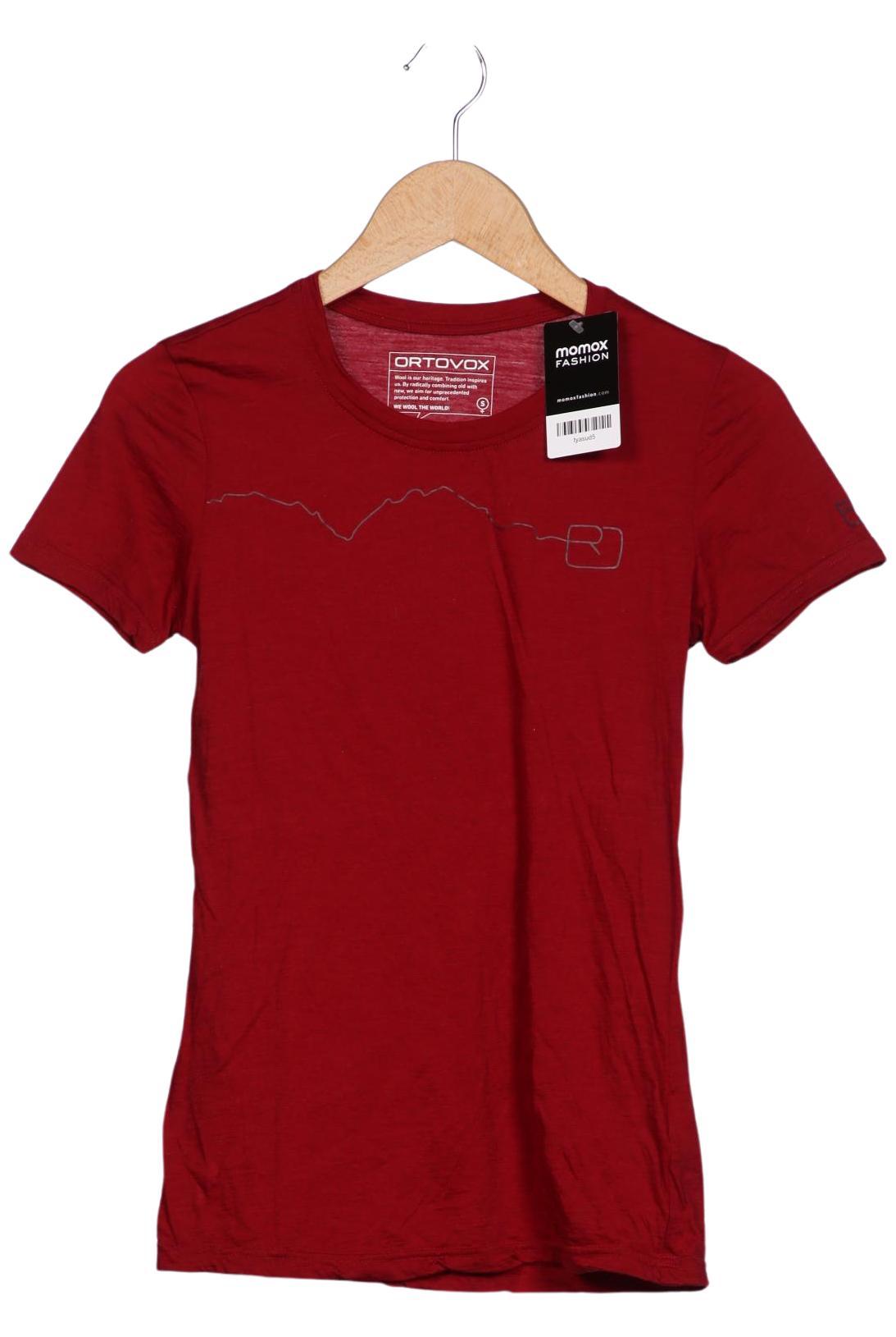 

Ortovox Damen T-Shirt, rot, Gr. 36