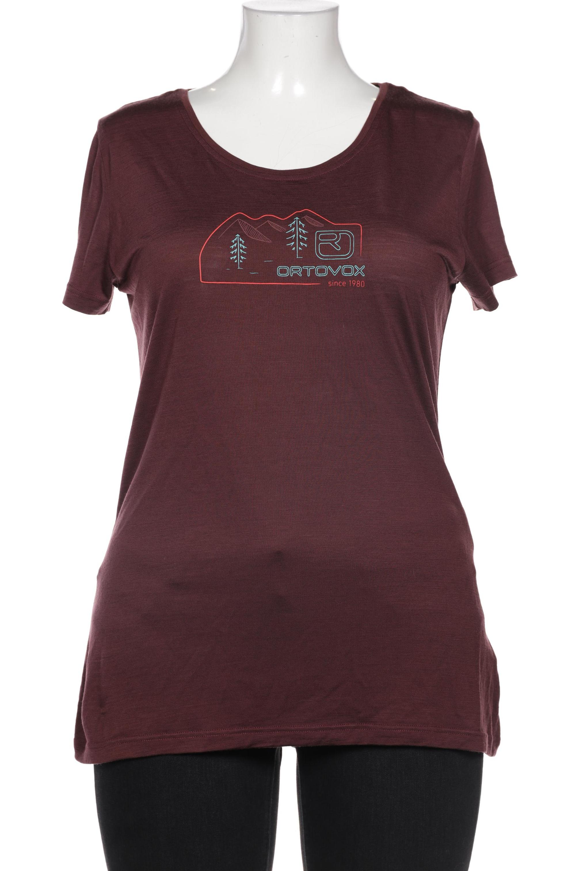 

Ortovox Damen T-Shirt, bordeaux