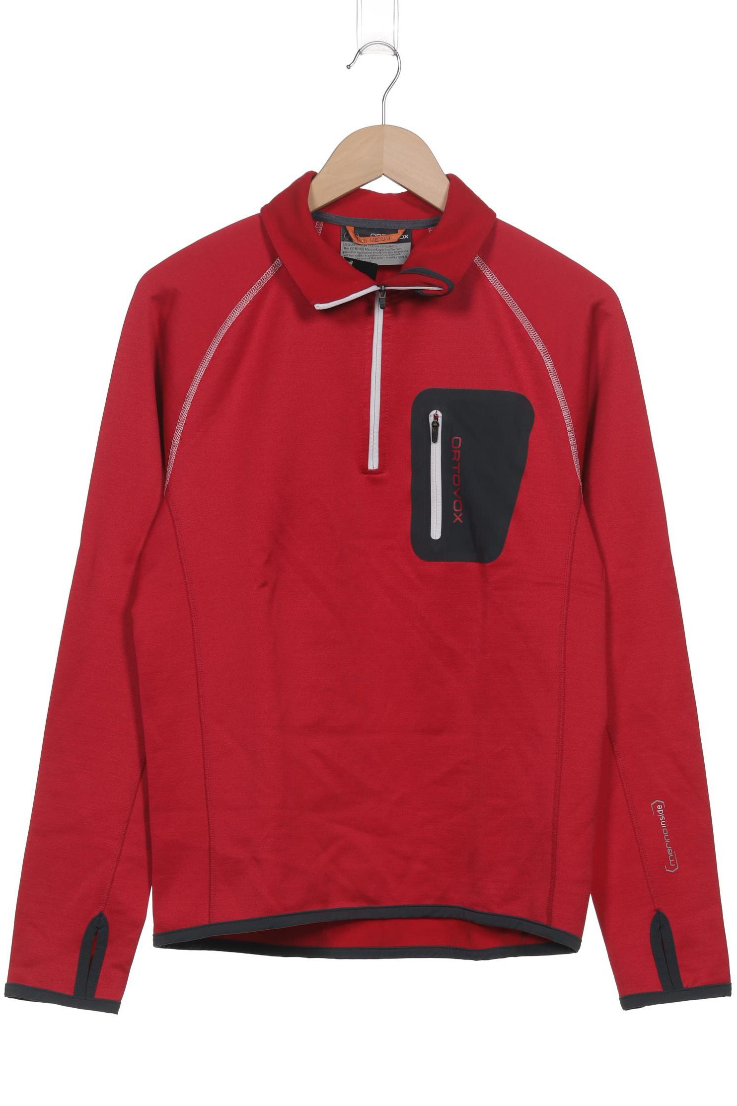 Thumbnail - Ortovox Herren Sweatshirt, rot, Gr. 48
