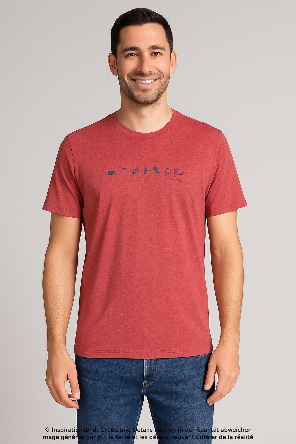 

Ortovox Herren T-Shirt, rot, Gr. 52