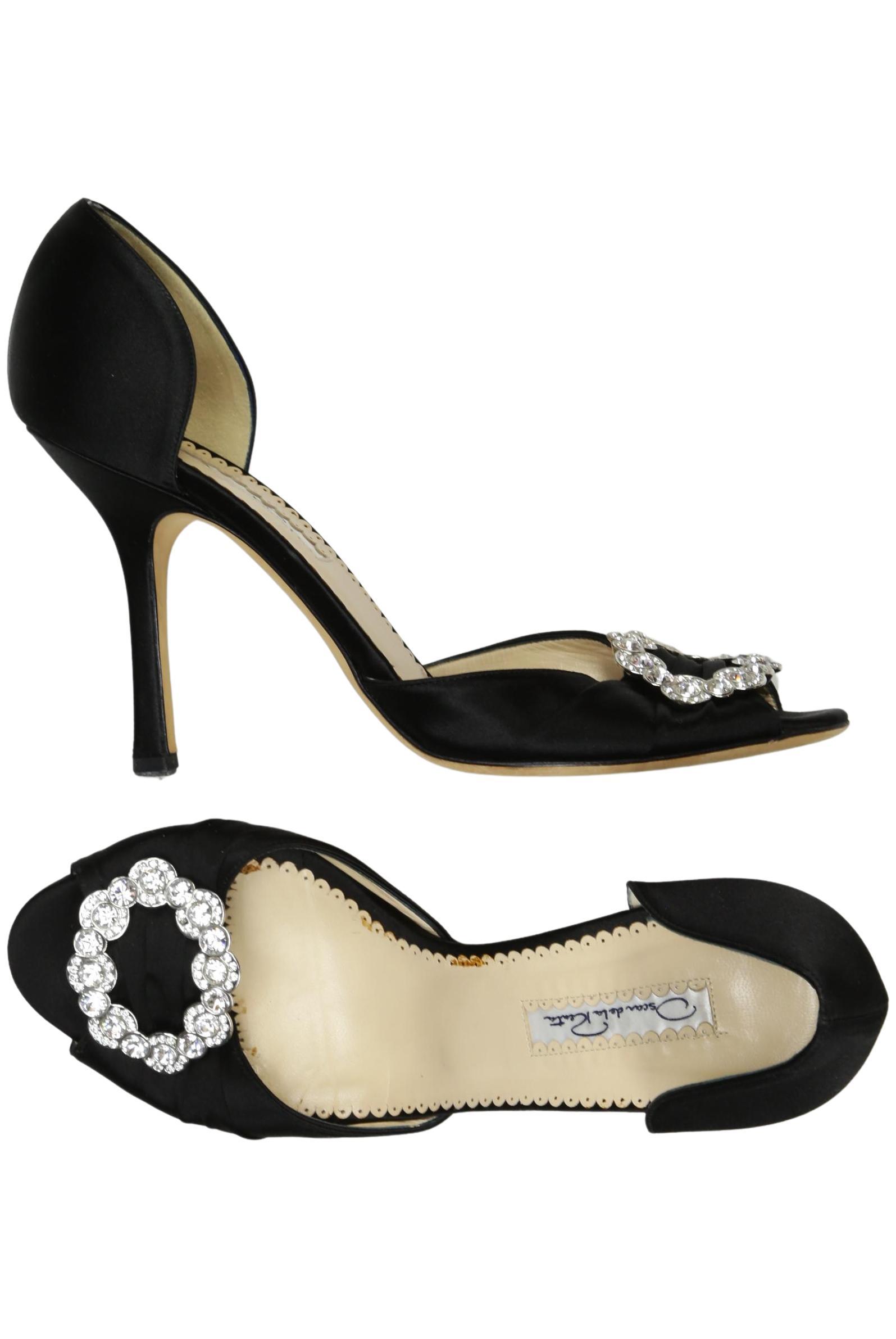

Oscar de la Renta Damen Sandale, schwarz, Gr. 39