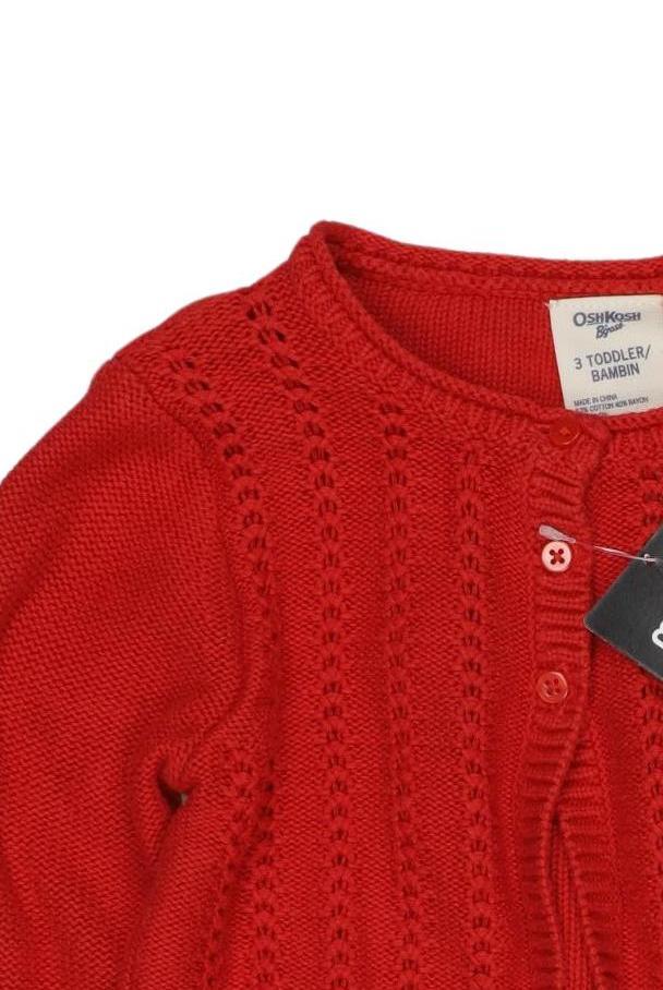 Thumbnail - OshKosh Mädchen Strickjacke, rot, Gr. 104