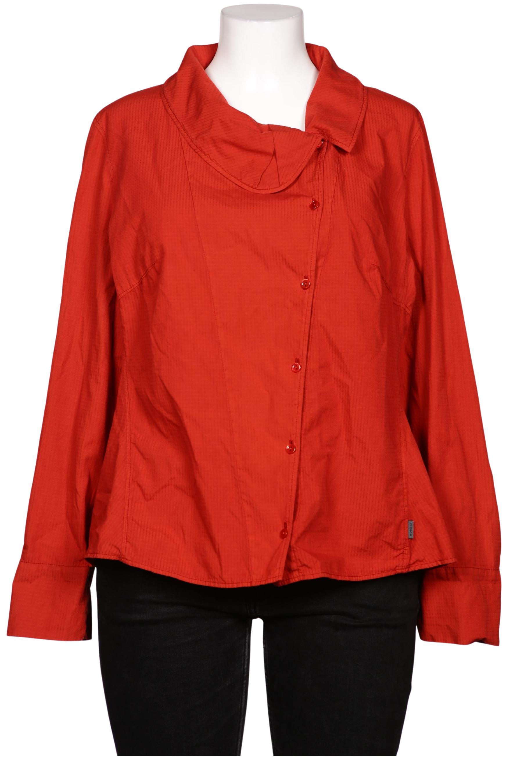

Oska Damen Bluse, rot, Gr. 44