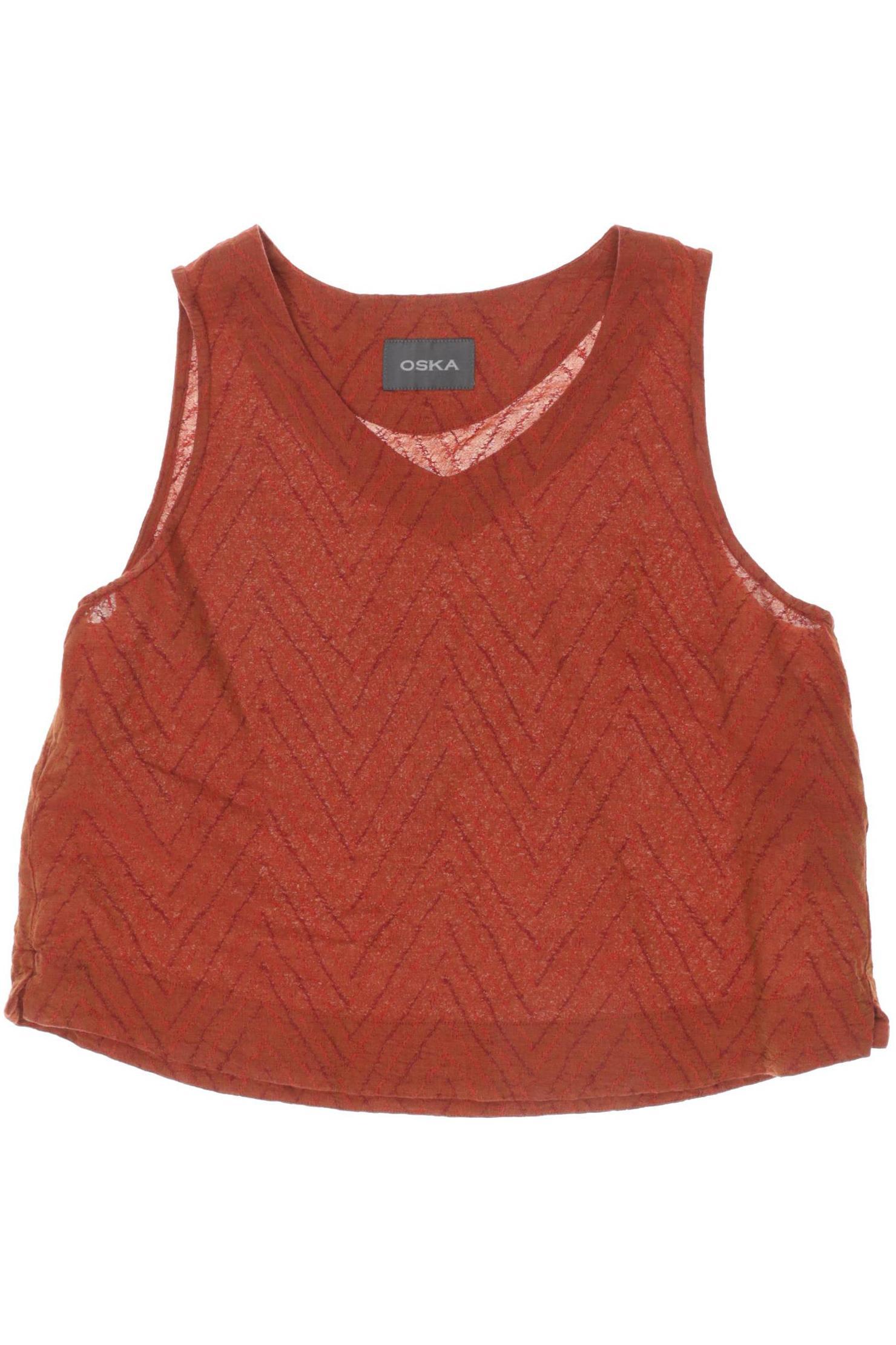 

Oska Damen Bluse, orange, Gr. 40