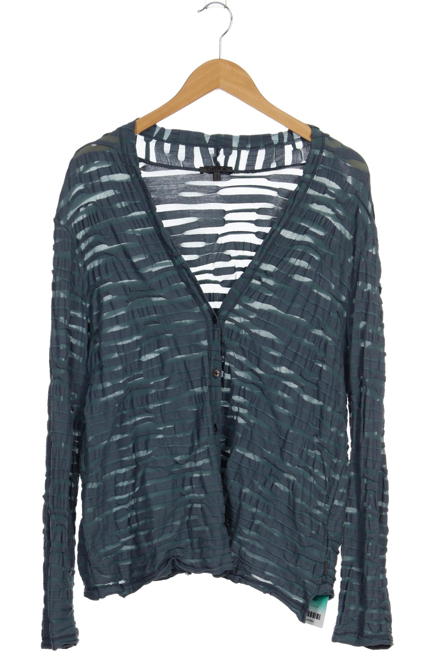 

Oska Damen Strickjacke, blau, Gr. 40