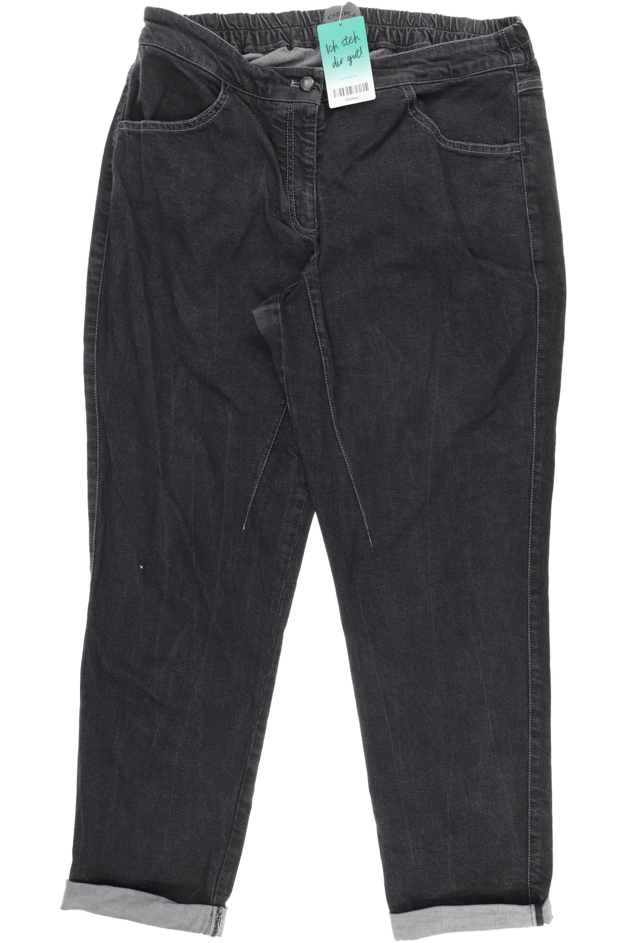 

Oska Damen Jeans, schwarz, Gr. 46