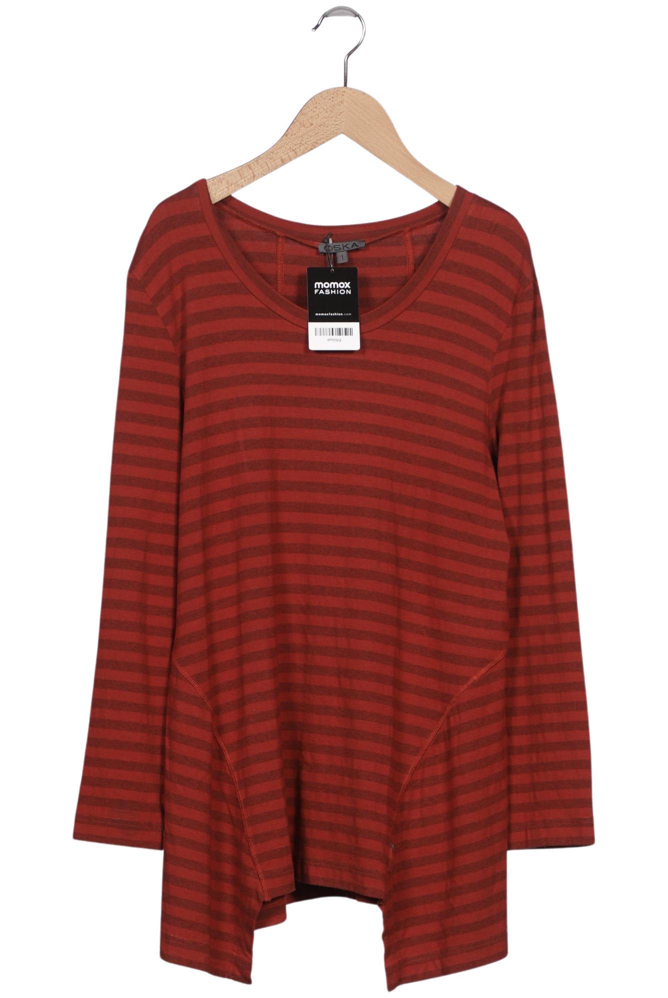 

Oska Damen Langarmshirt, braun, Gr. 38