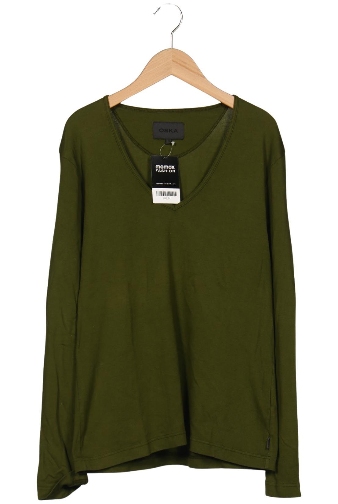 

Oska Damen Langarmshirt, grün, Gr. 44