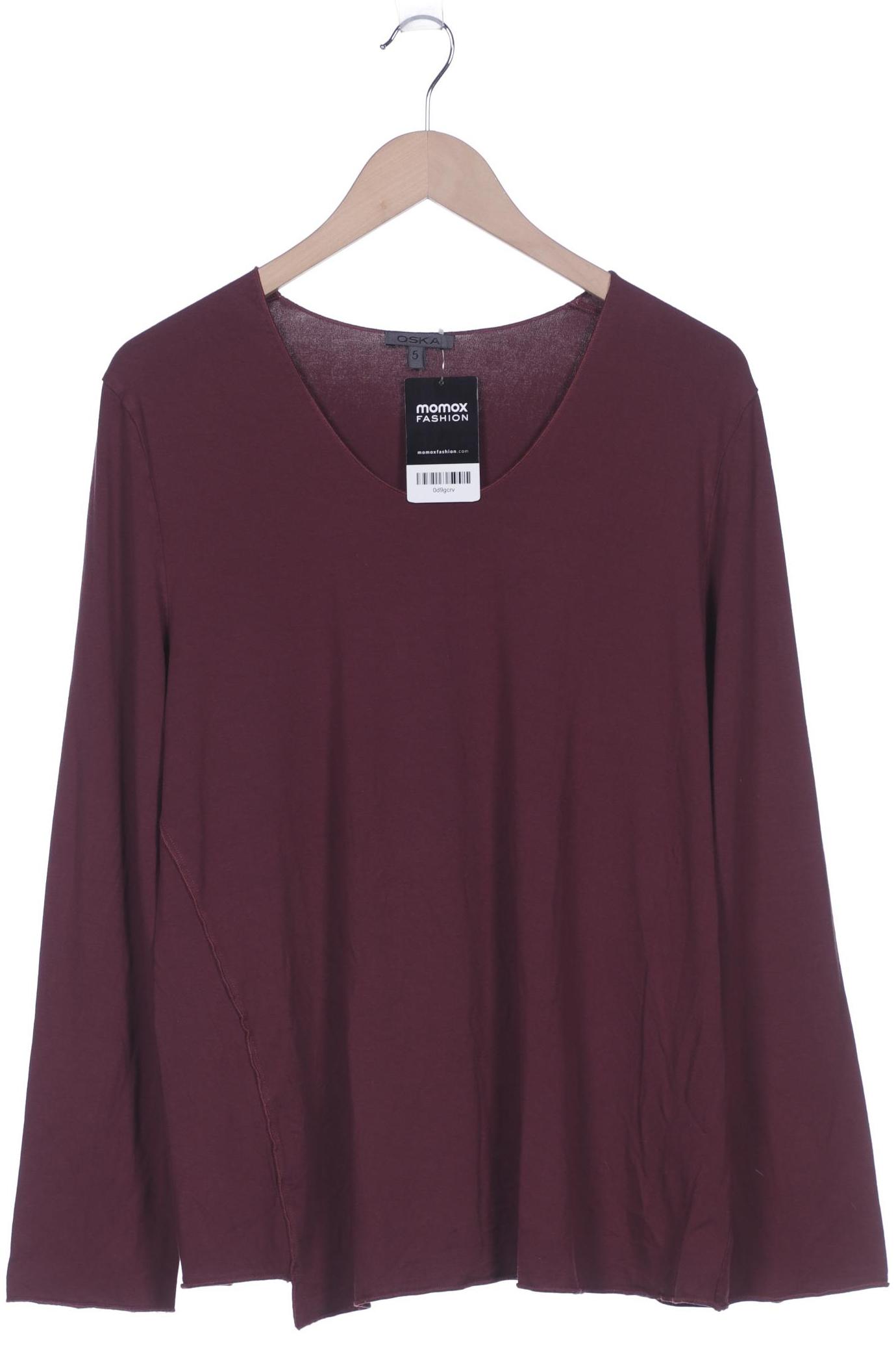 

Oska Damen Langarmshirt, bordeaux