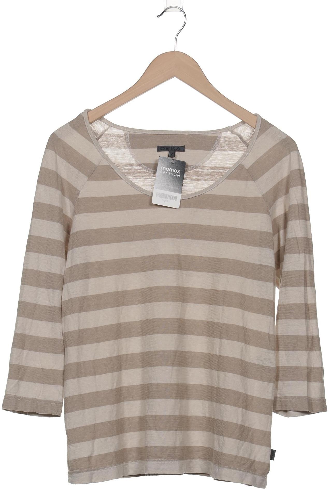 

Oska Damen Langarmshirt, beige, Gr. 40