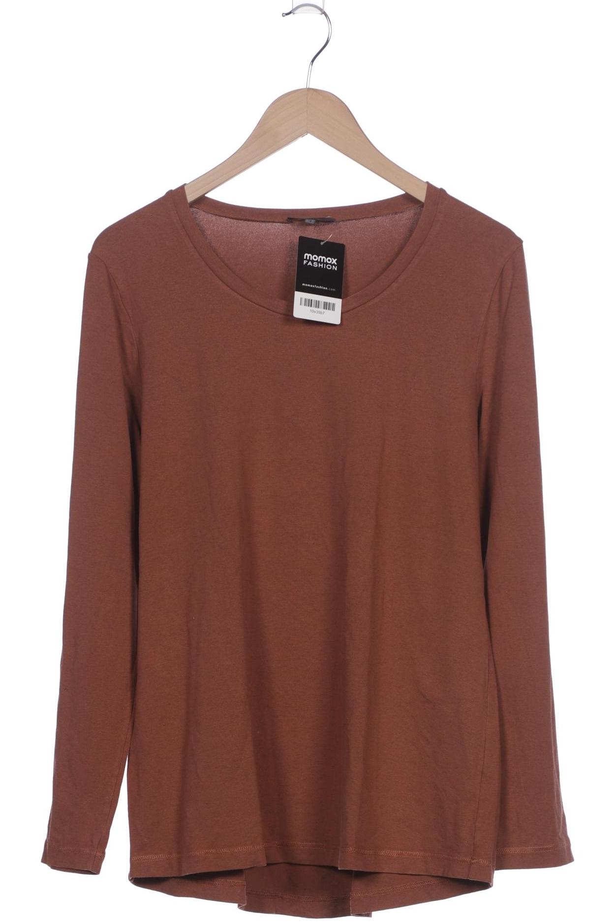 

Oska Damen Langarmshirt, braun, Gr. 44