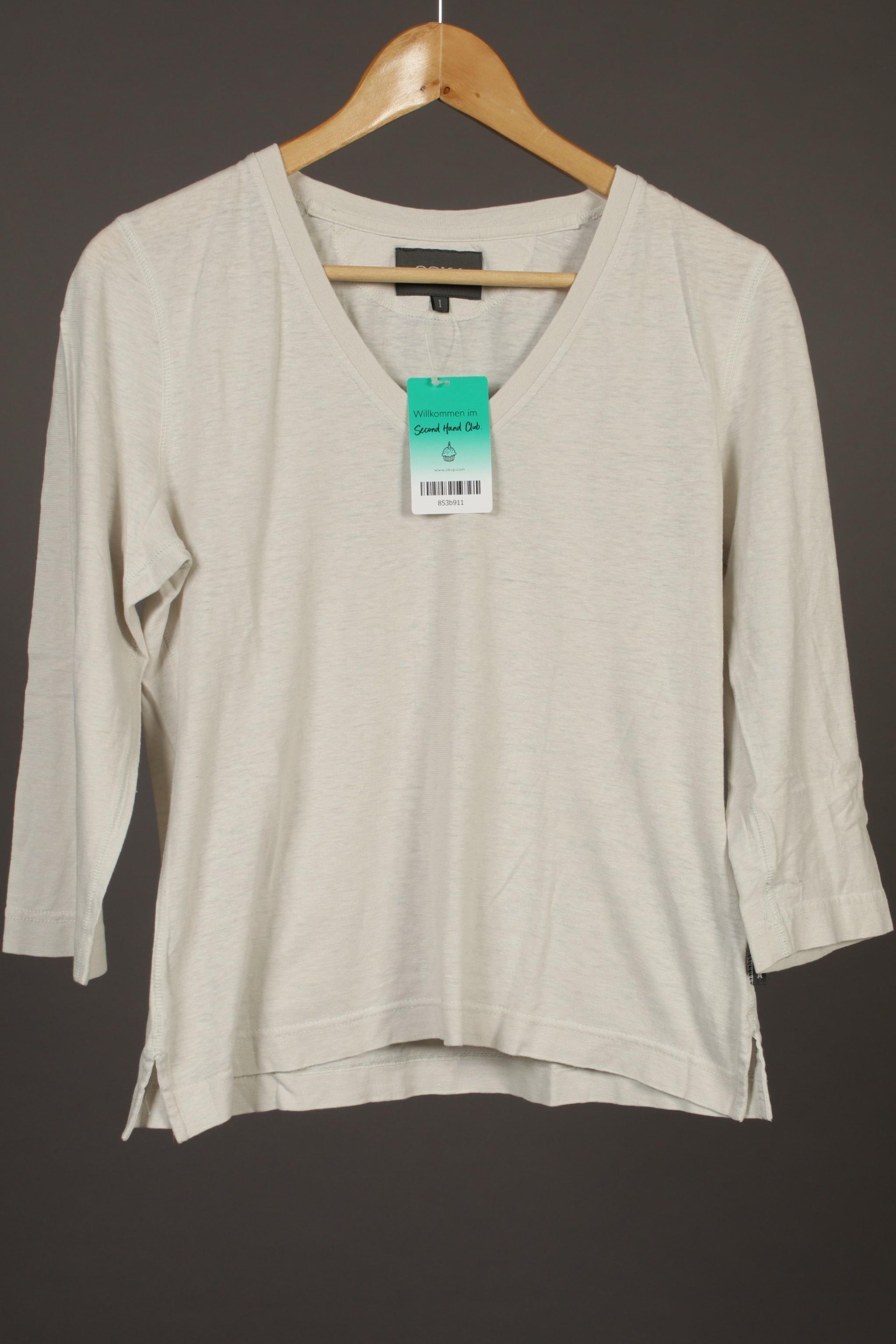 

Oska Damen Langarmshirt, beige, Gr.