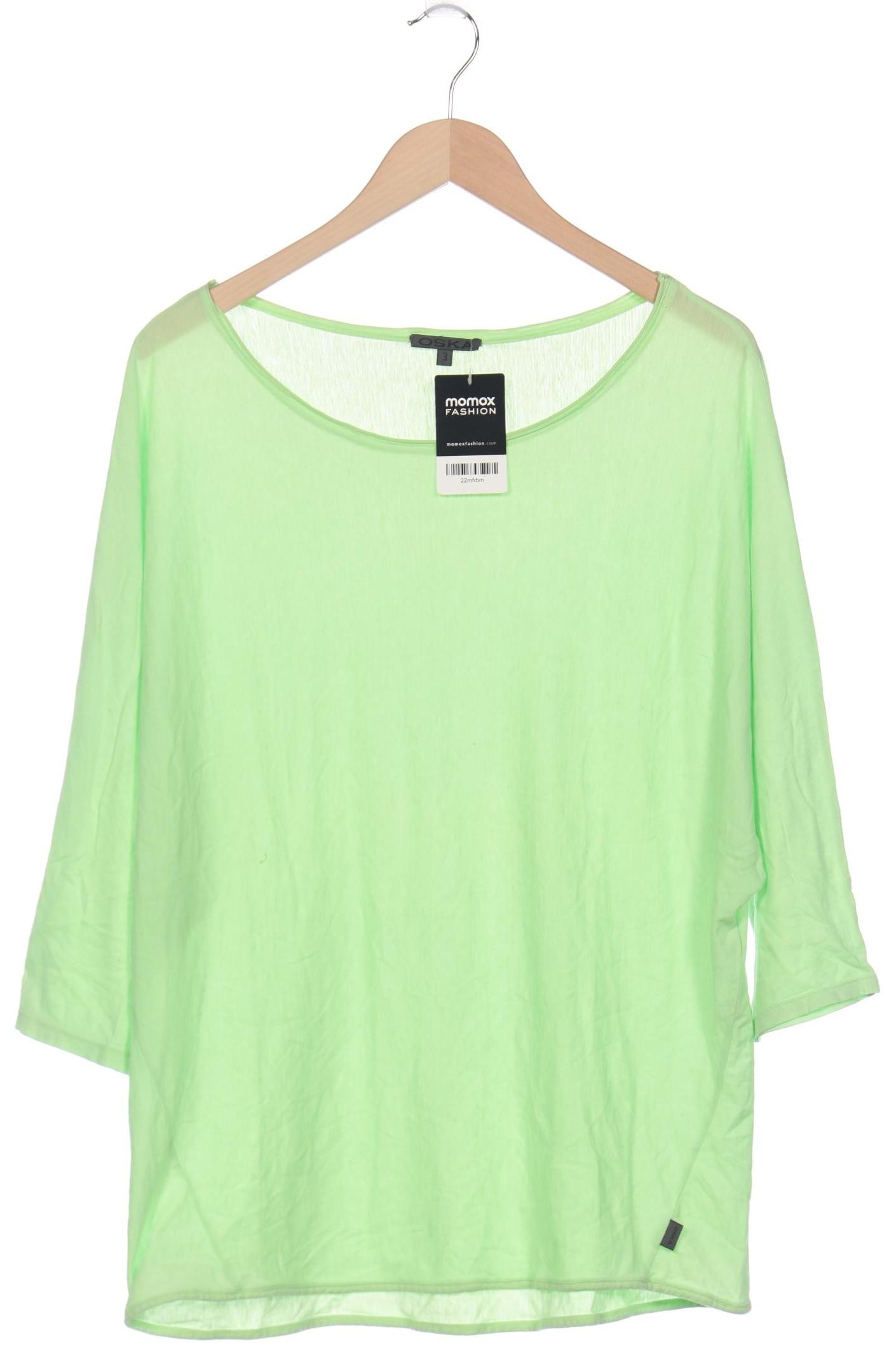 

Oska Damen Langarmshirt, hellgrün, Gr. 44