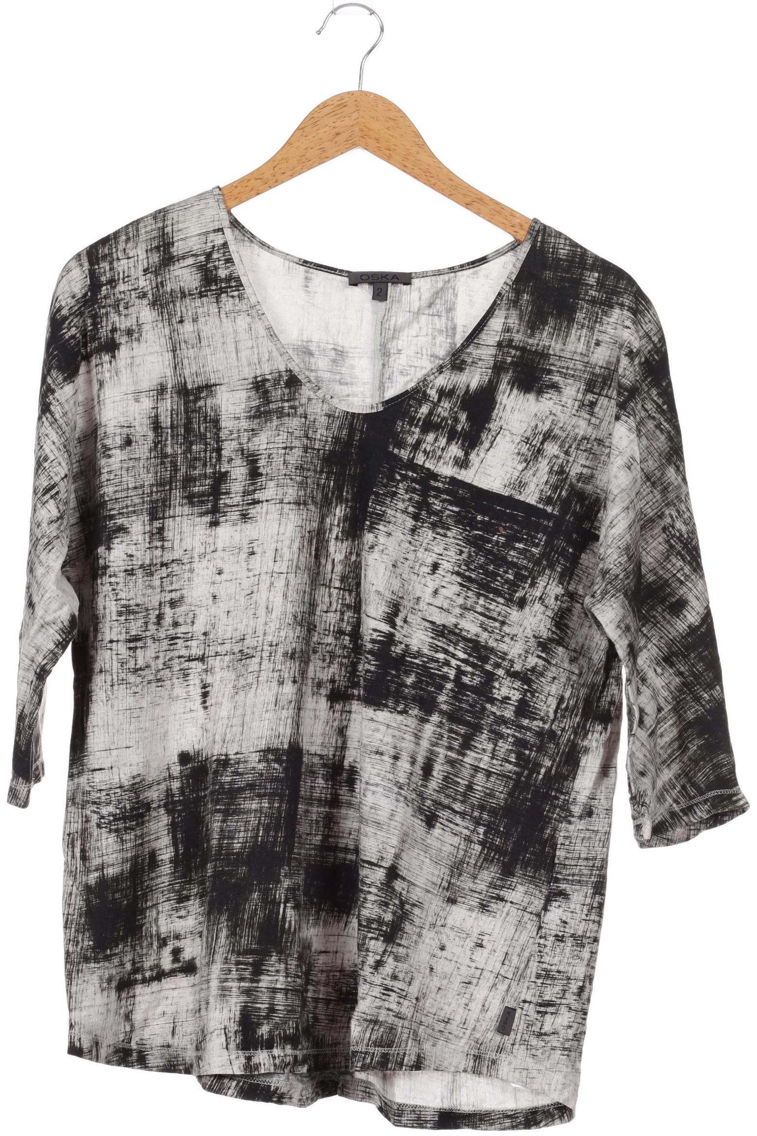 

Oska Damen Langarmshirt, grau, Gr. 40