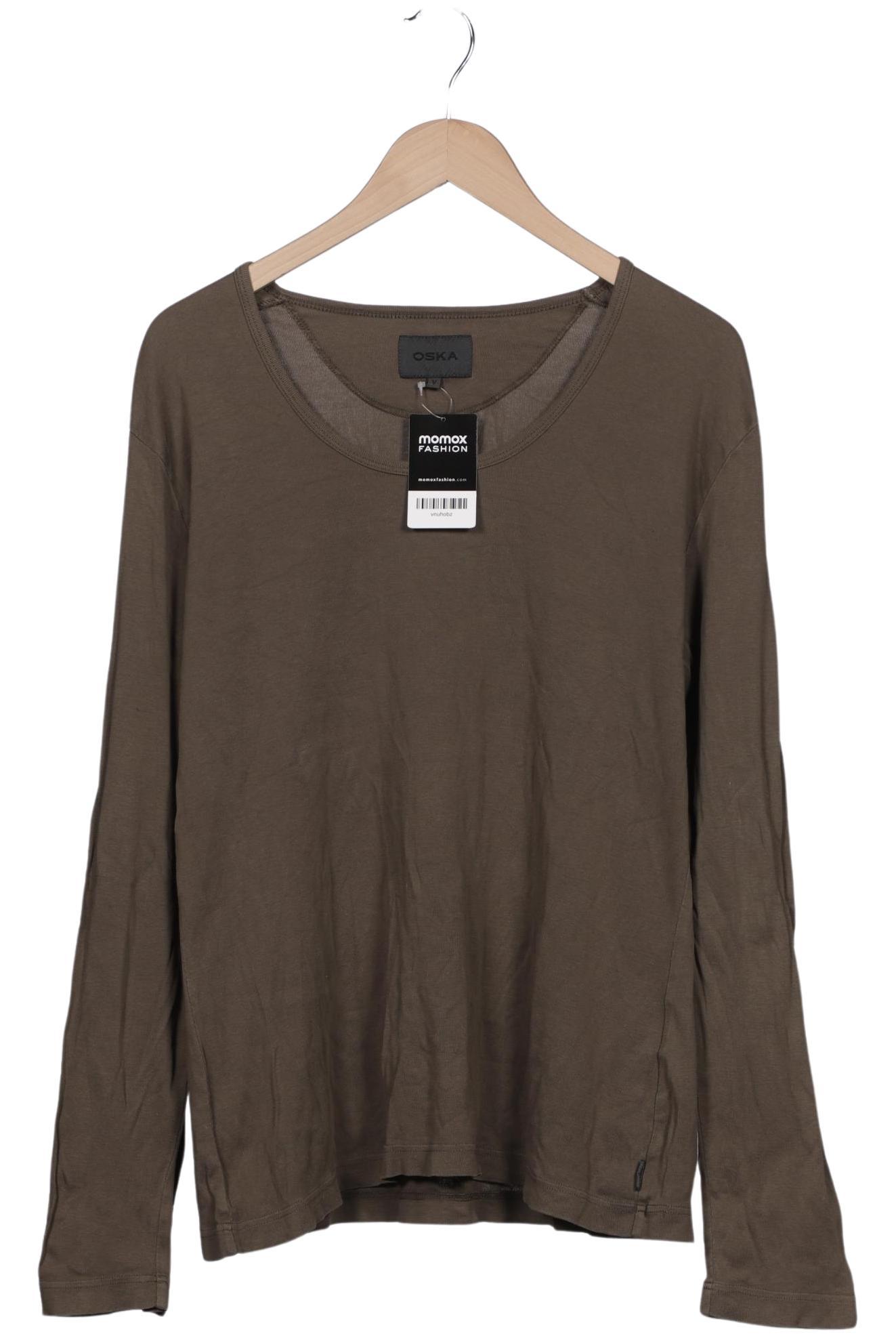 

Oska Damen Langarmshirt, grün, Gr. 50