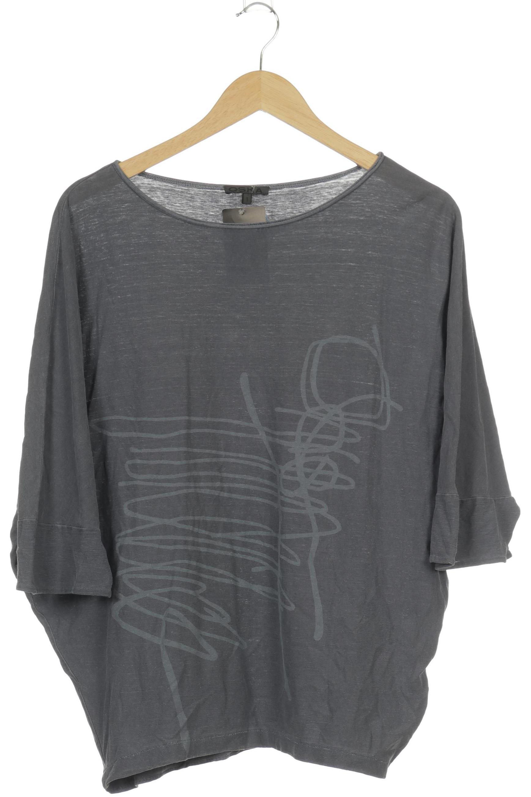 

Oska Damen Langarmshirt, blau, Gr. 38