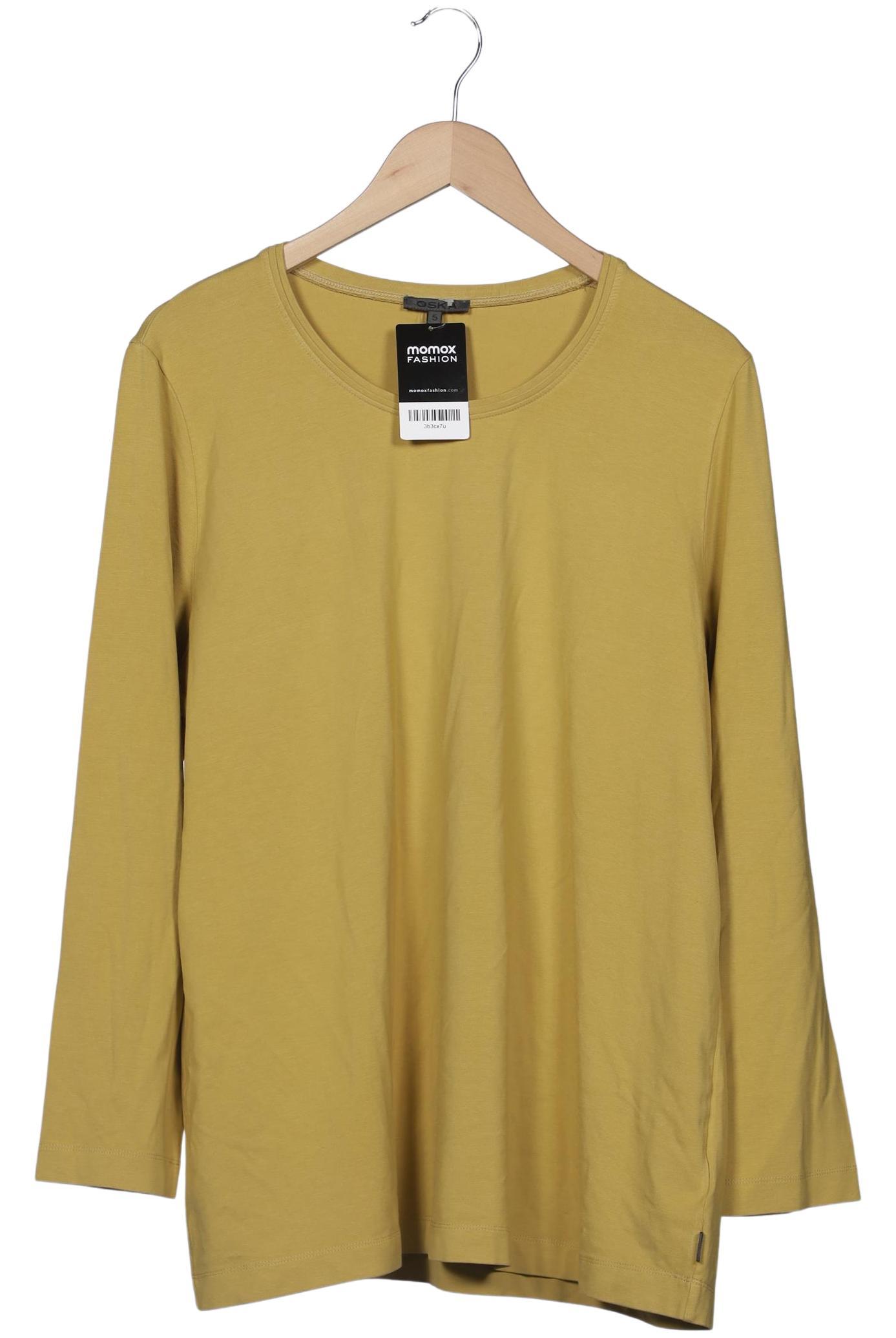 

Oska Damen Langarmshirt, grün, Gr. 50