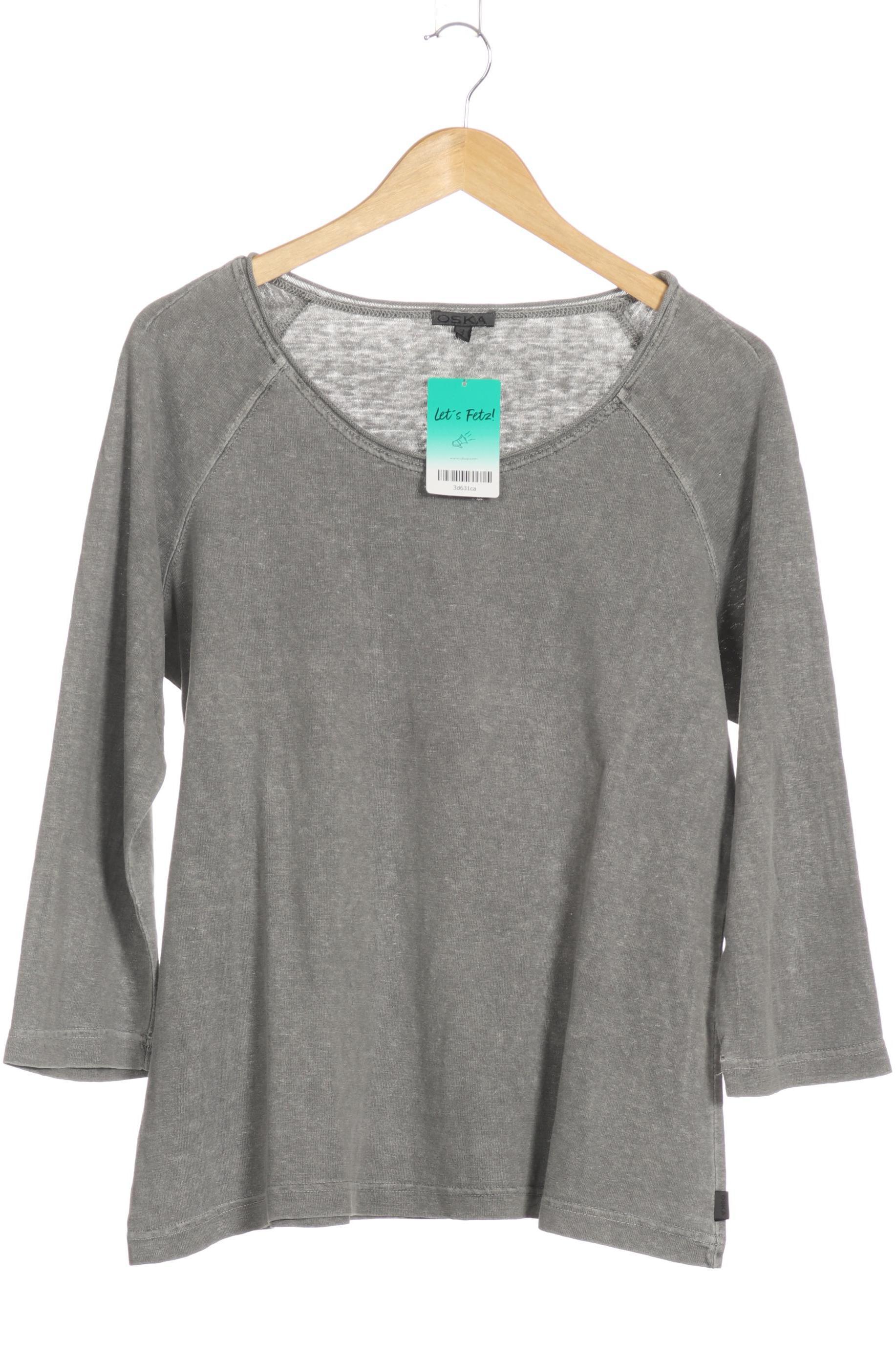 

Oska Damen Langarmshirt, grau, Gr. 44