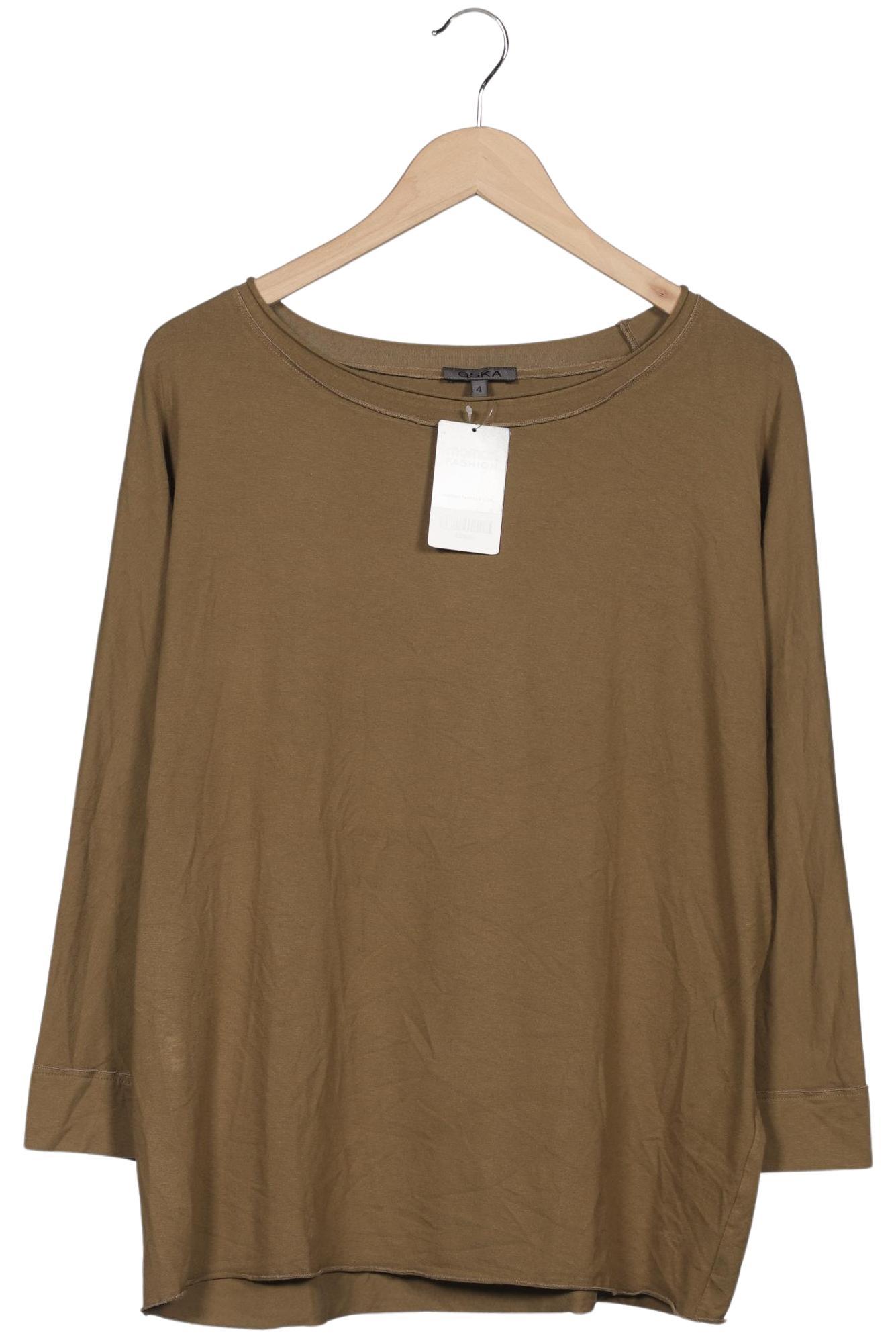 

Oska Damen Langarmshirt, grün, Gr. 46