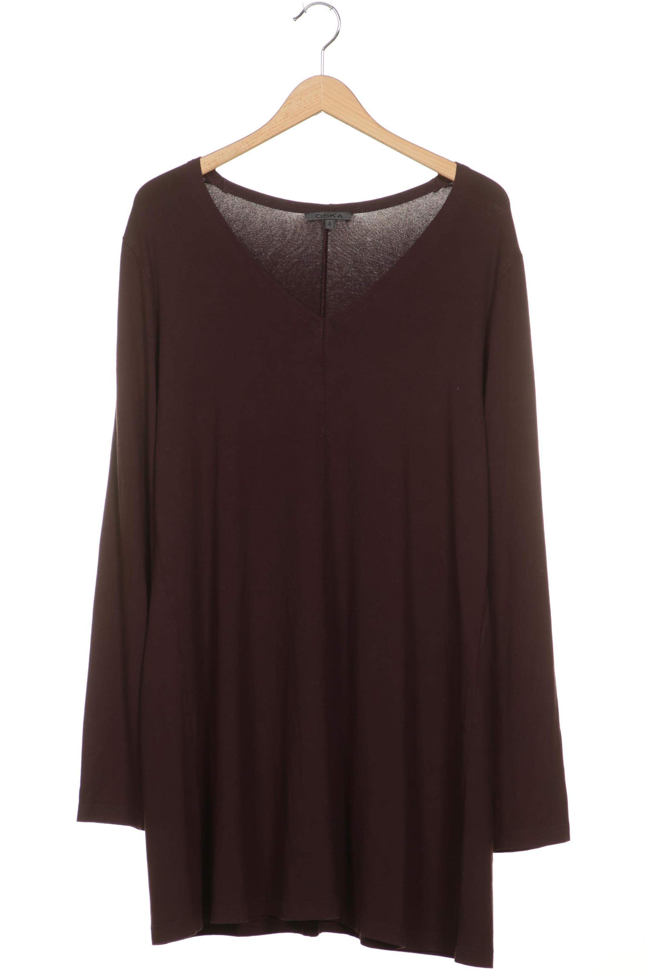 

Oska Damen Langarmshirt, lila, Gr. 46