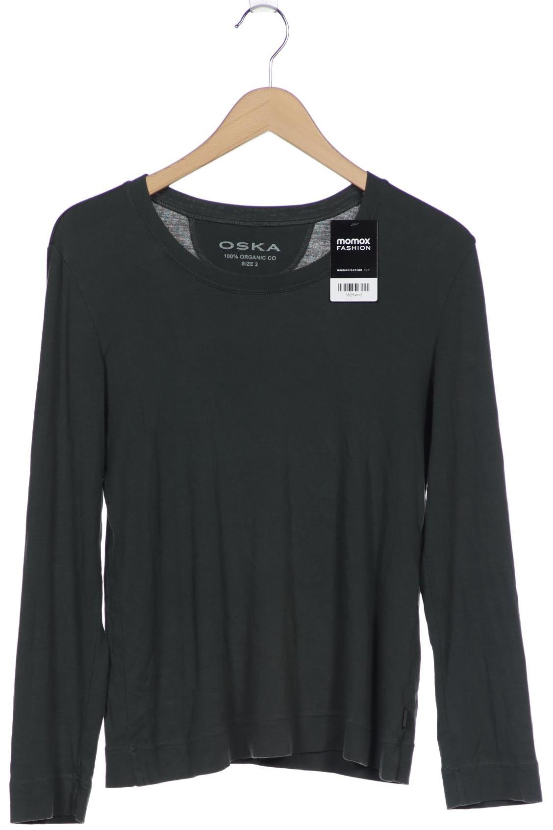 

Oska Damen Langarmshirt, grün, Gr. 40