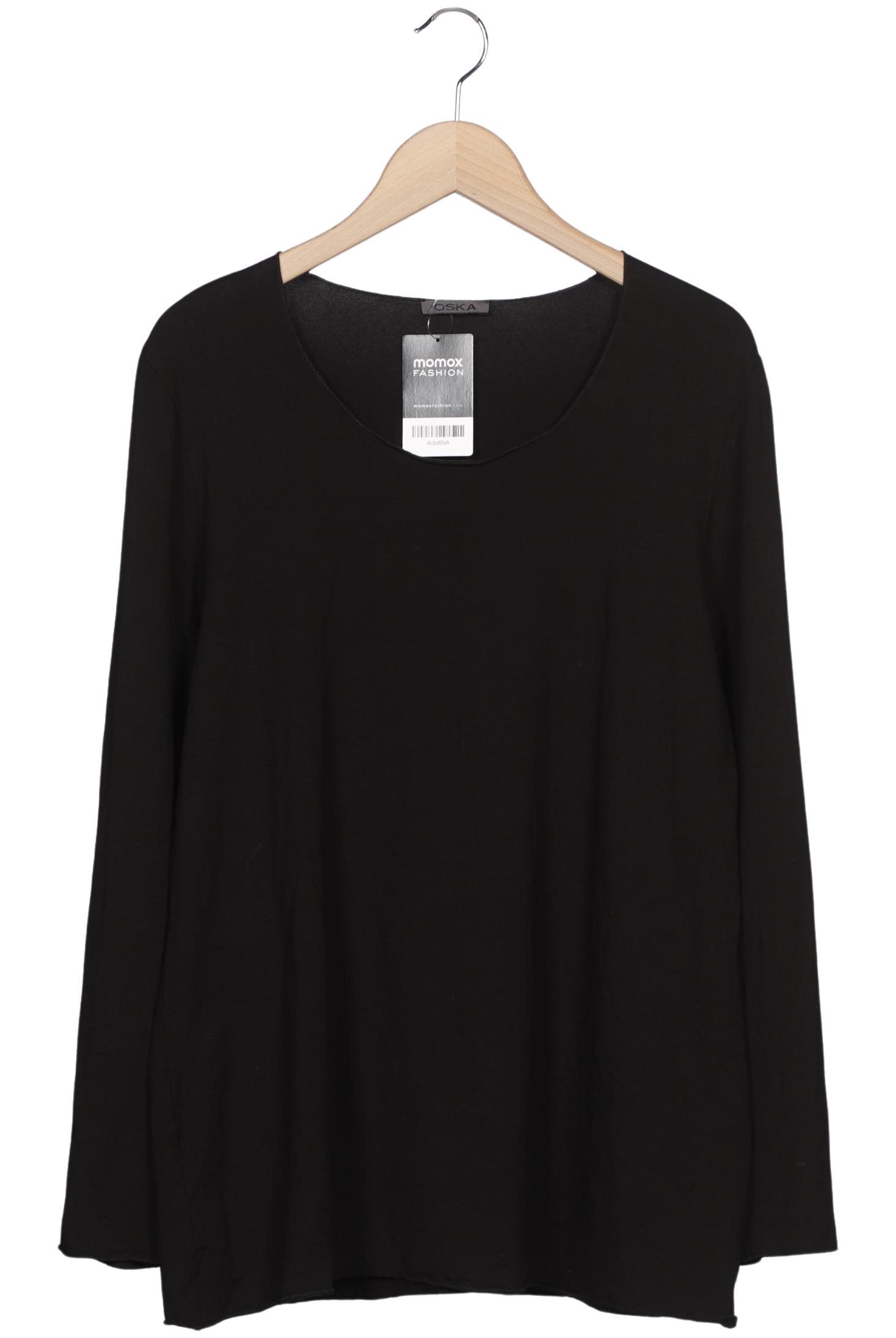 

Oska Damen Langarmshirt, schwarz, Gr. 46