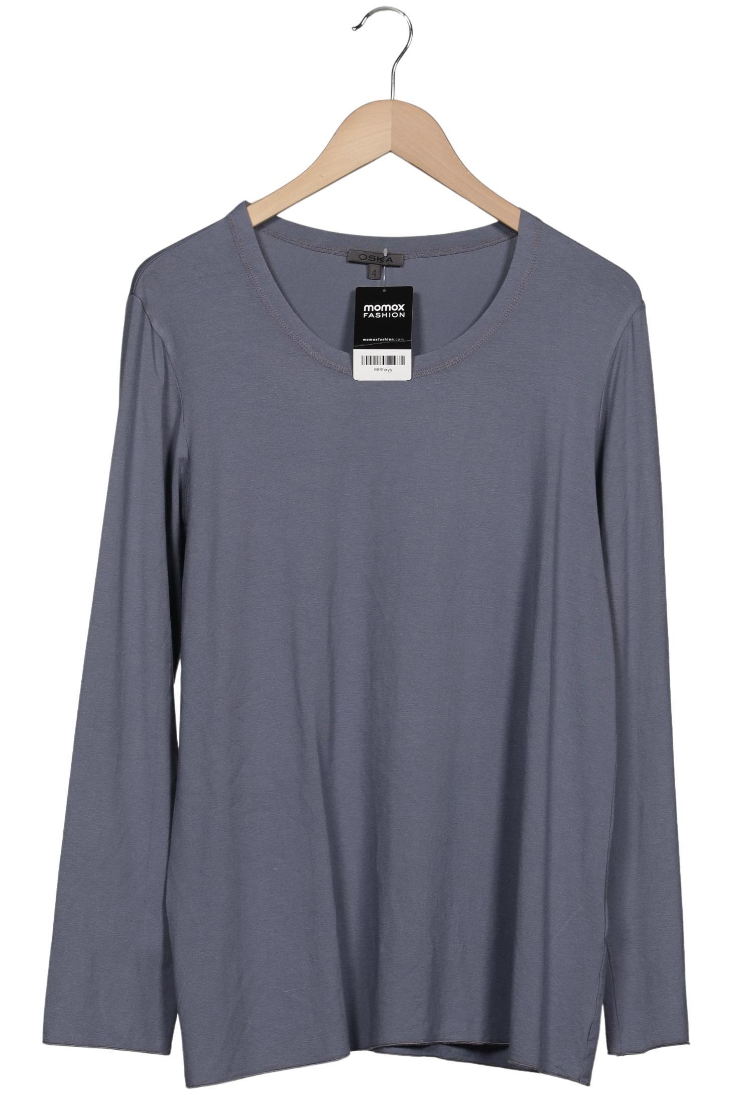 

Oska Damen Langarmshirt, grau, Gr. 46