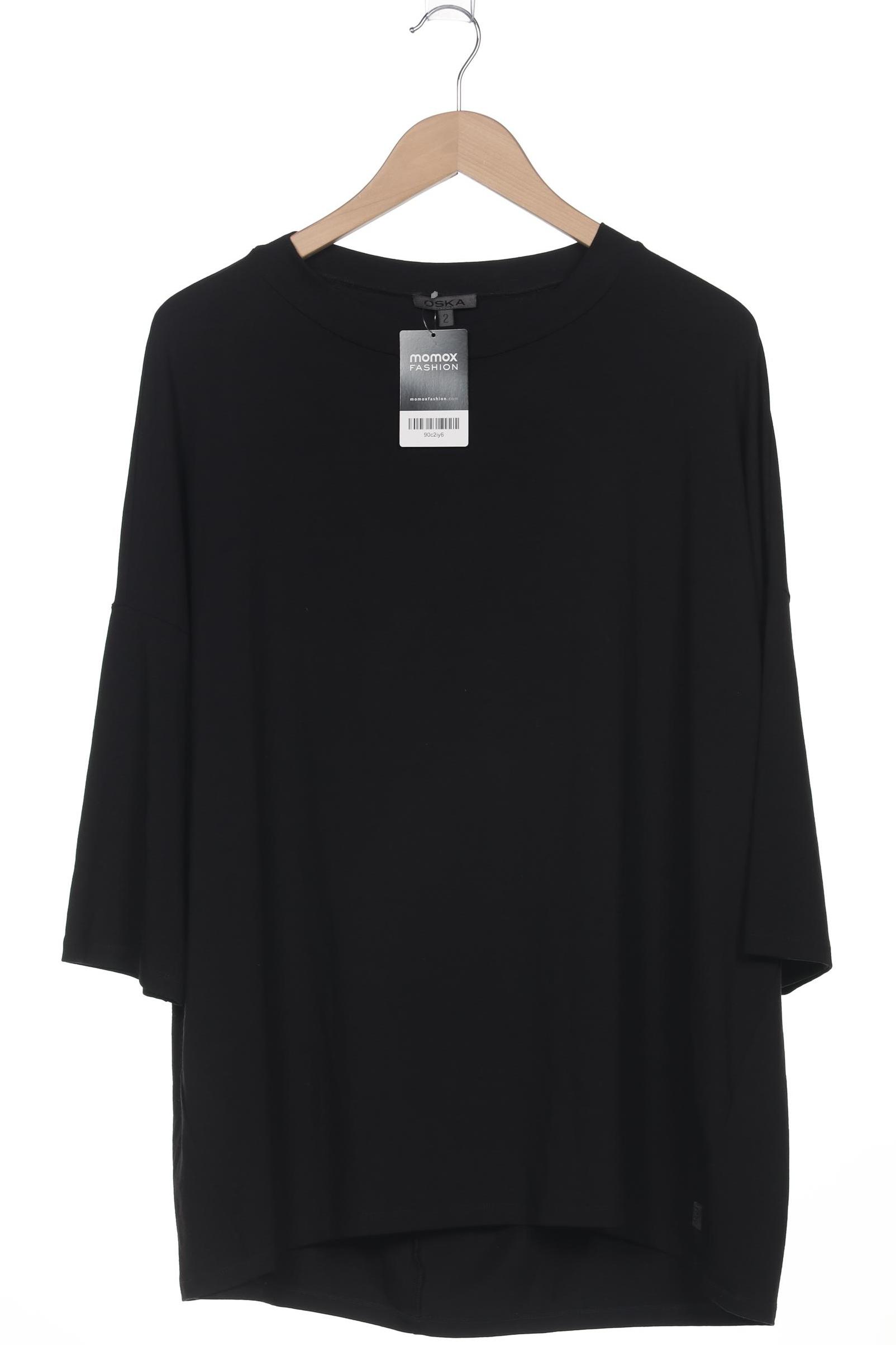 

Oska Damen Langarmshirt, schwarz, Gr. 40