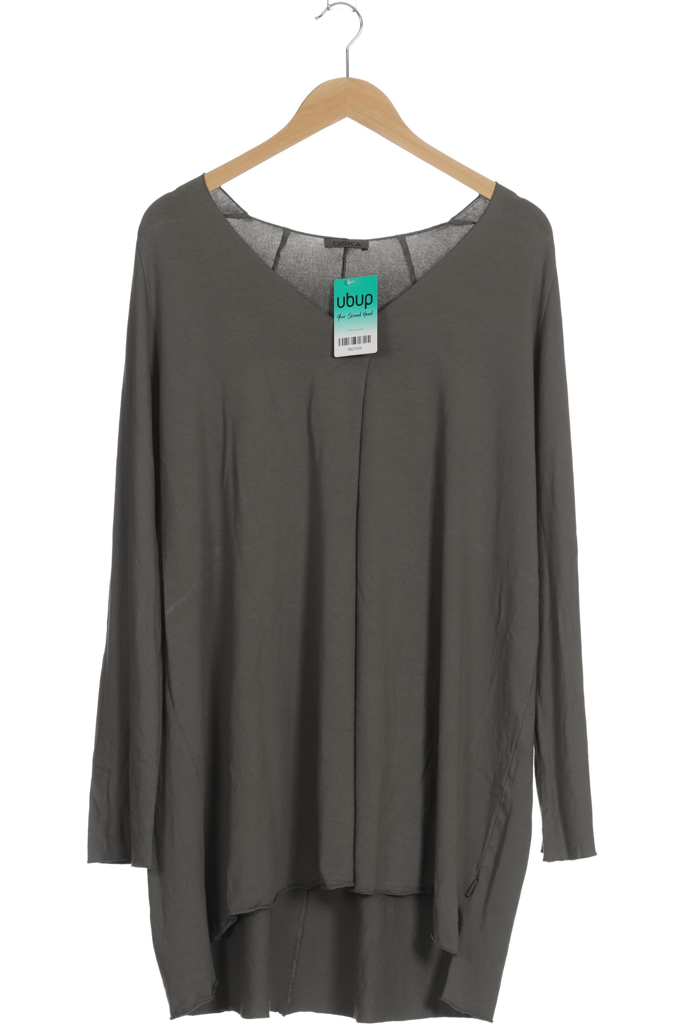 

Oska Damen Langarmshirt, grau, Gr.