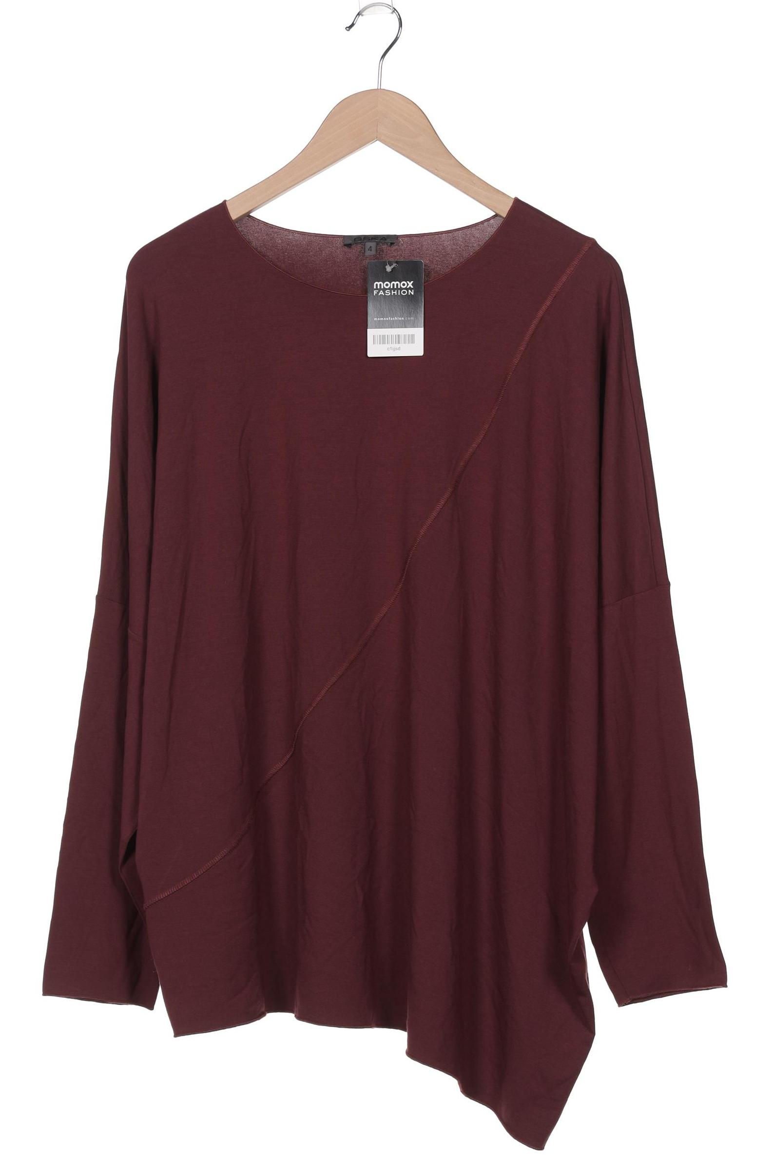 

Oska Damen Langarmshirt, bordeaux, Gr. 46