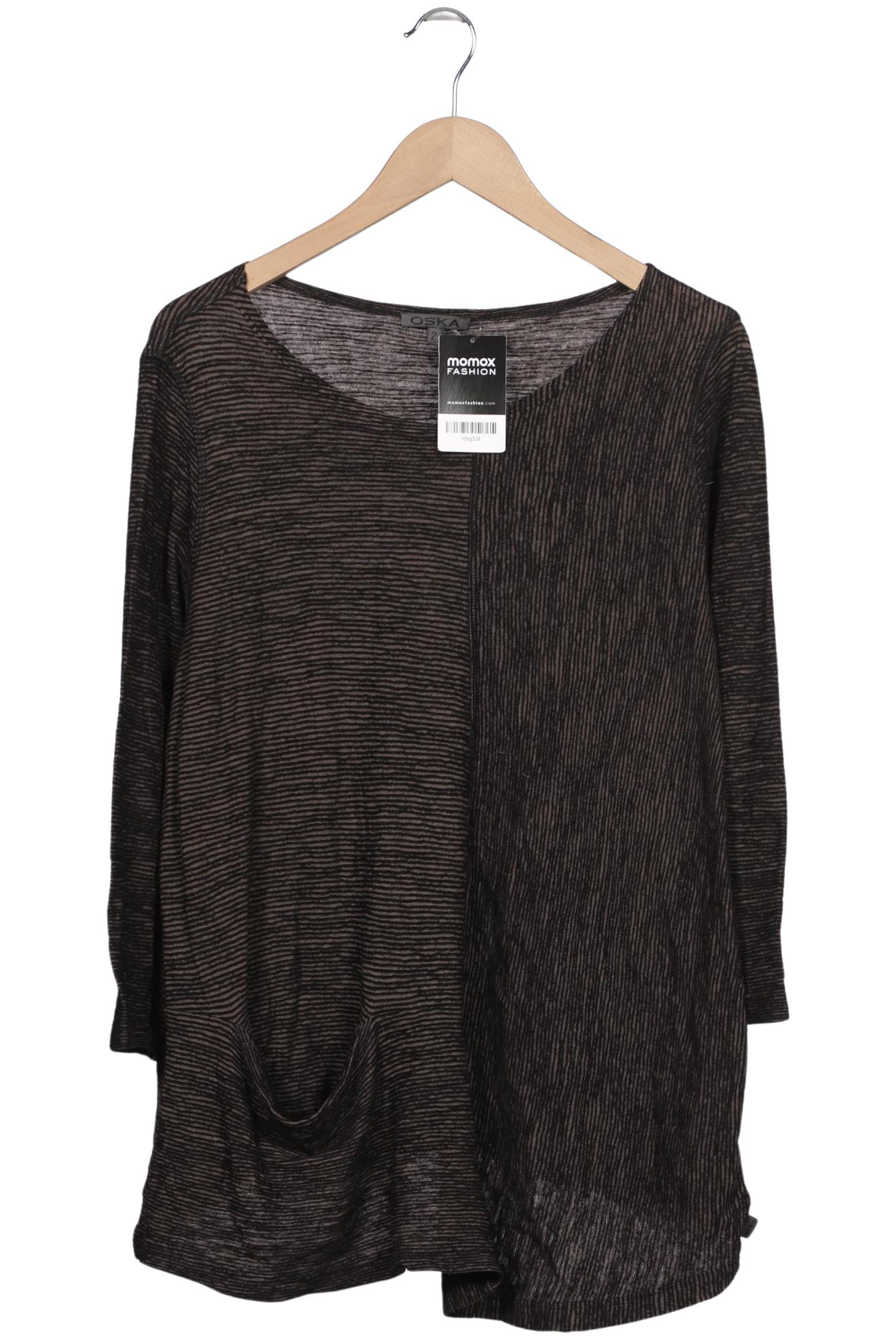 

Oska Damen Langarmshirt, braun, Gr. 40
