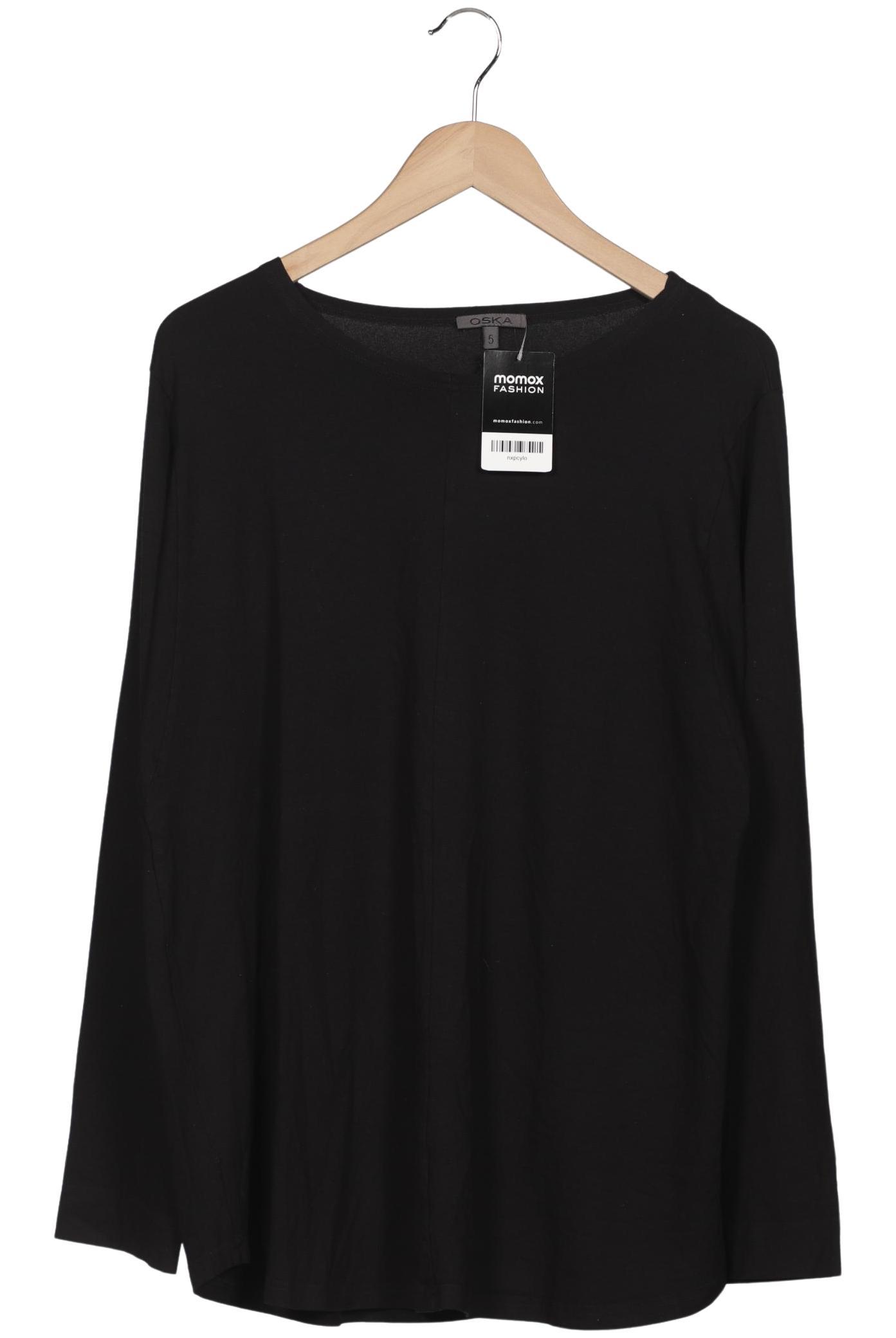 

Oska Damen Langarmshirt, schwarz, Gr. 50