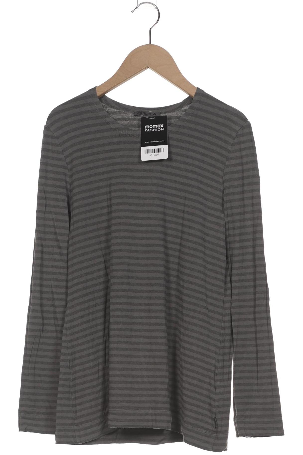 

Oska Damen Langarmshirt, grau, Gr. 38