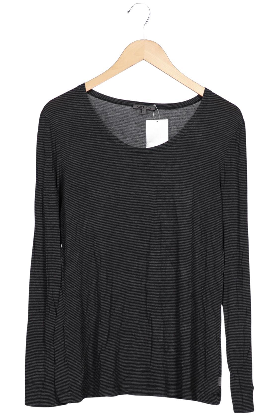 

Oska Damen Langarmshirt, grau, Gr. 38