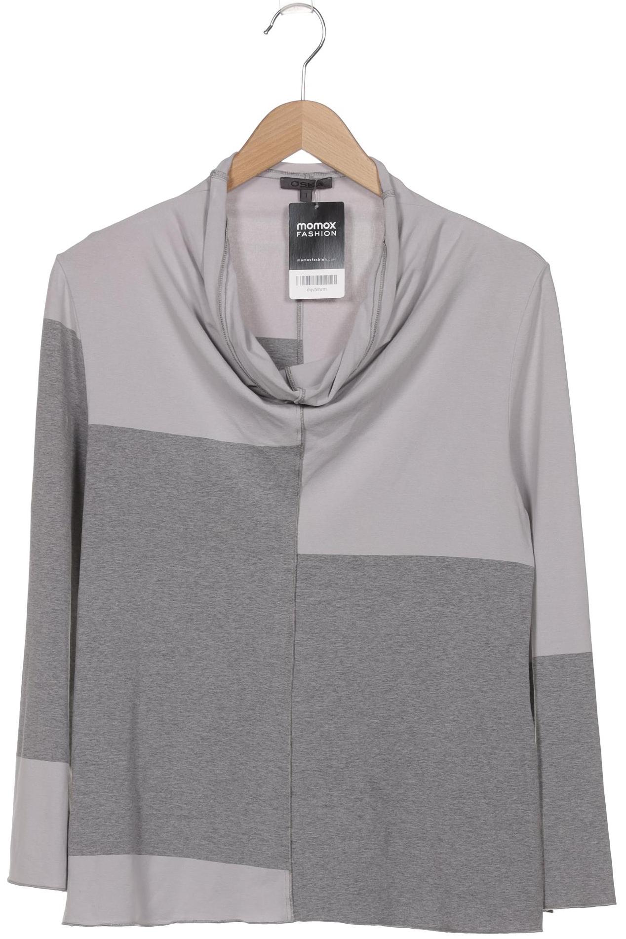

Oska Damen Langarmshirt, grau, Gr. 38