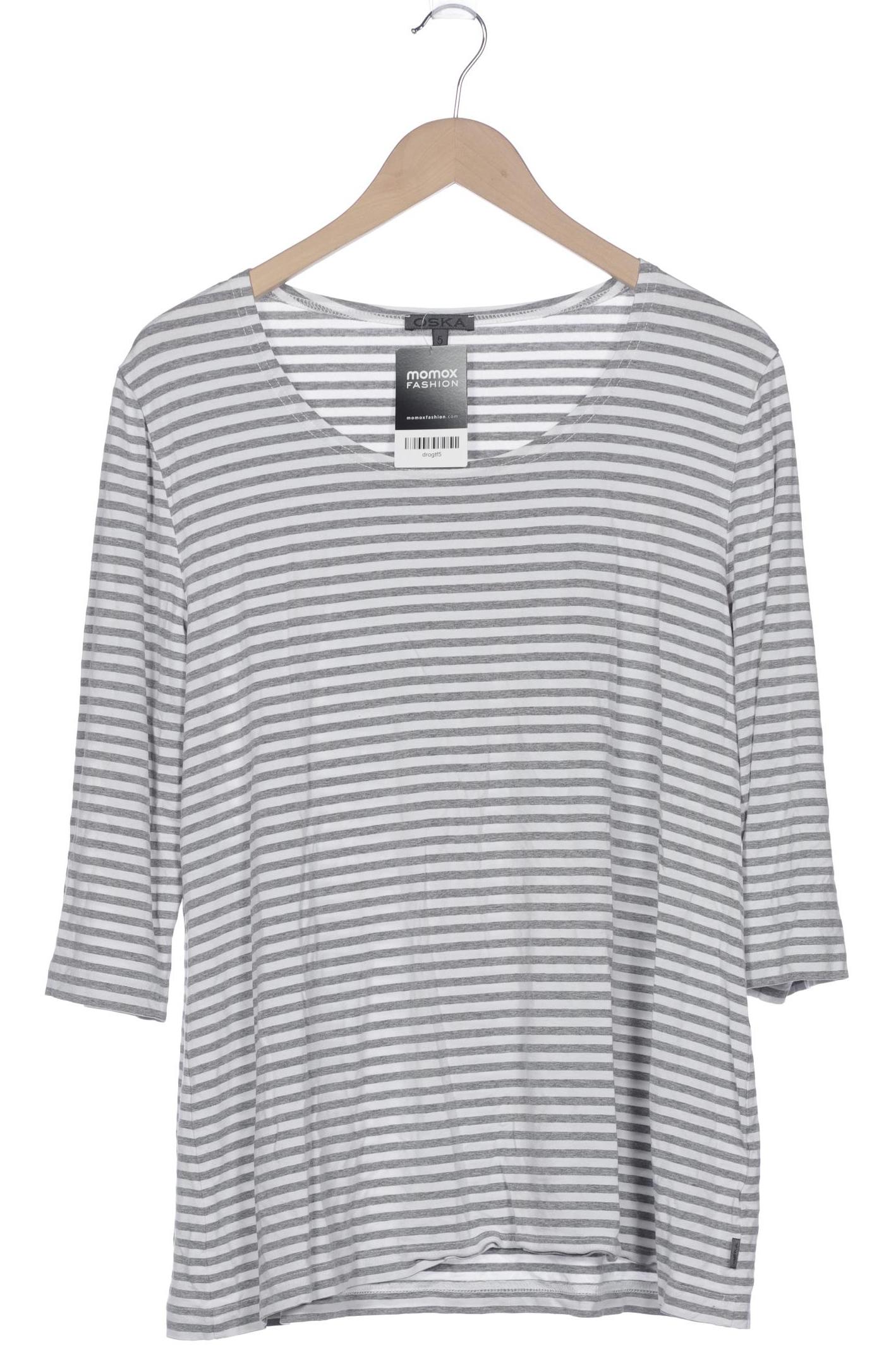 

Oska Damen Langarmshirt, grau, Gr. 50