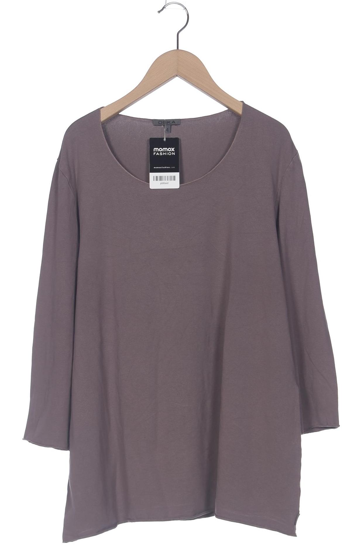 

Oska Damen Langarmshirt, grau, Gr. 46